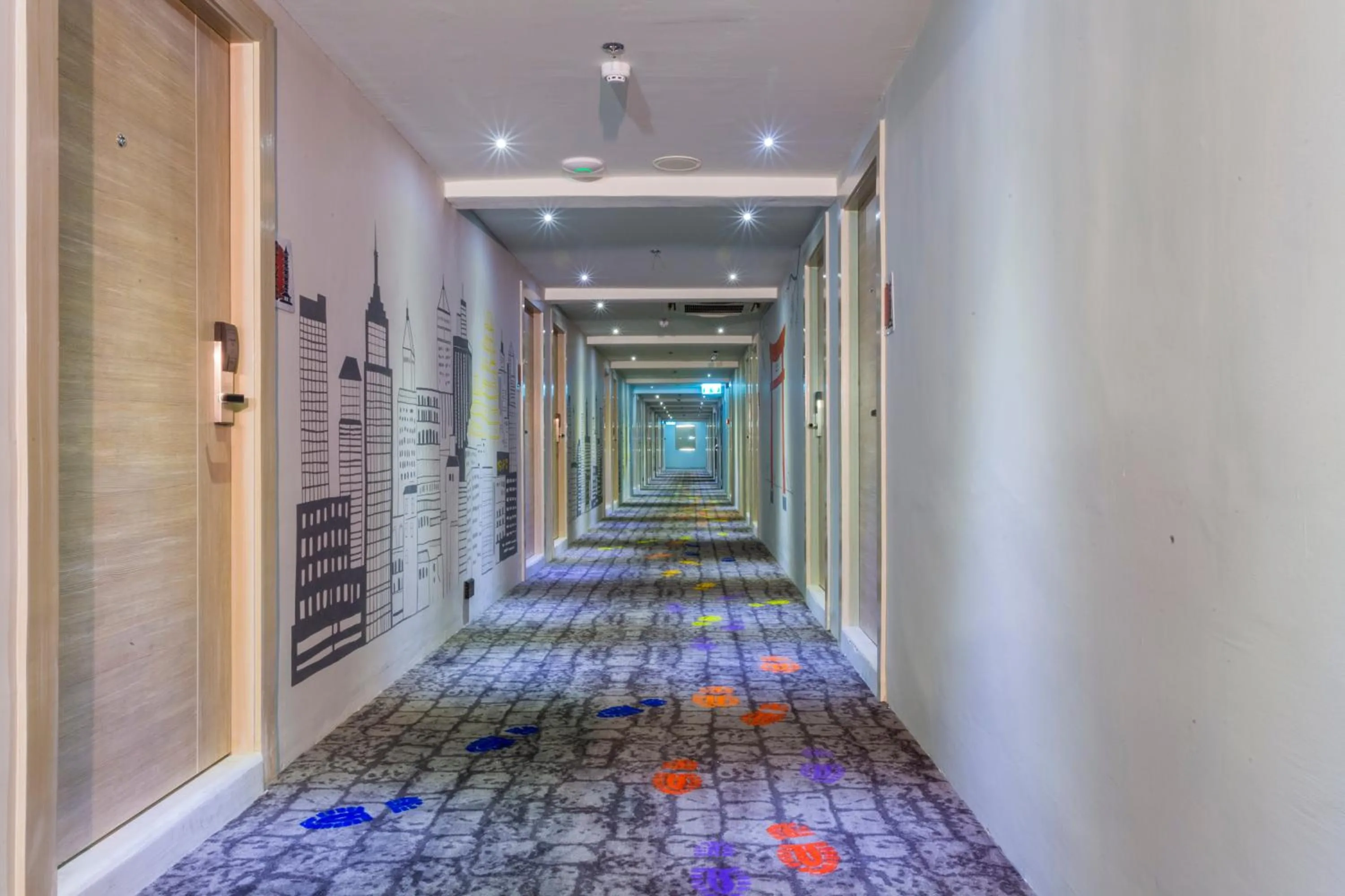 Floor plan in Ibis Styles Bangkok Sukhumvit 50