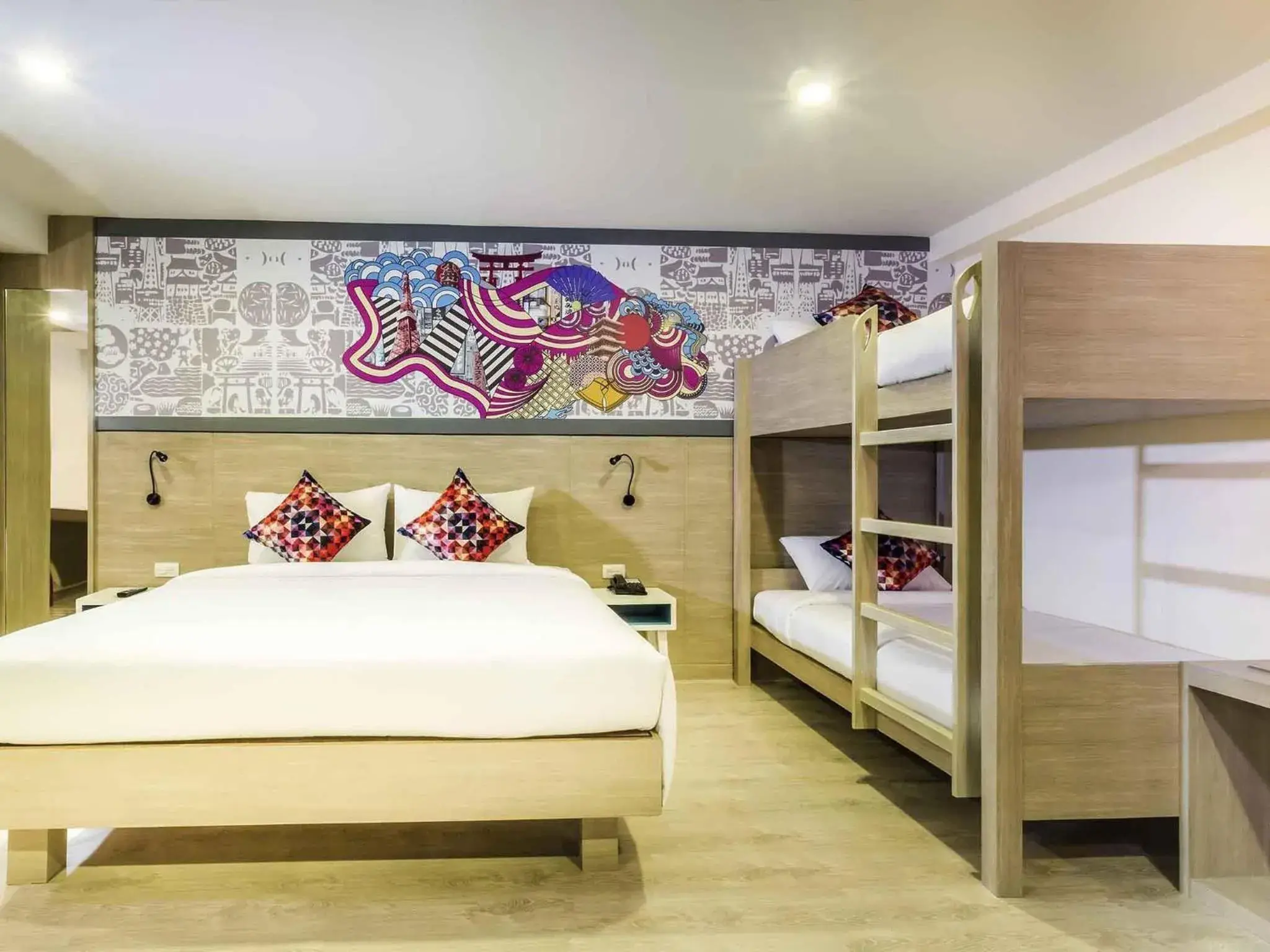 Bedroom, Bed in Ibis Styles Bangkok Sukhumvit 50 Bedroom, Bed in Ibis Styles Bangkok Sukhumvit 50