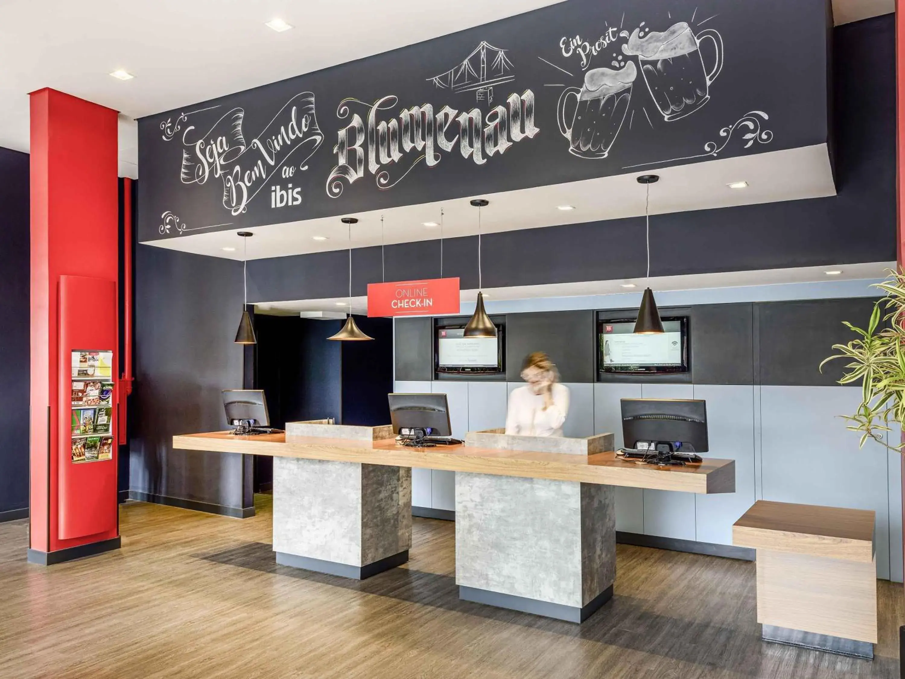 Property building in ibis Blumenau Property building in ibis Blumenau