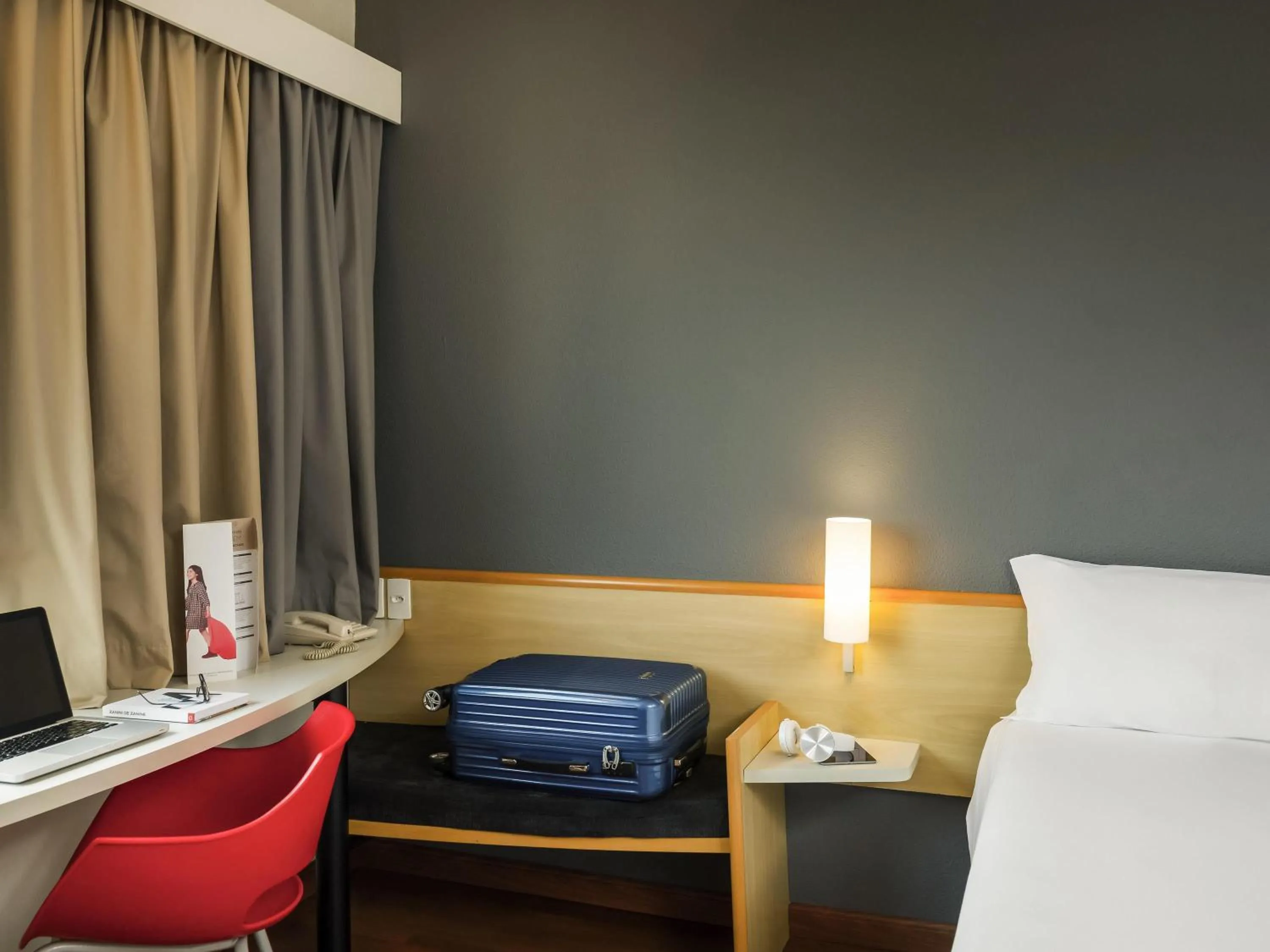 Bedroom, Bed in ibis Campinas