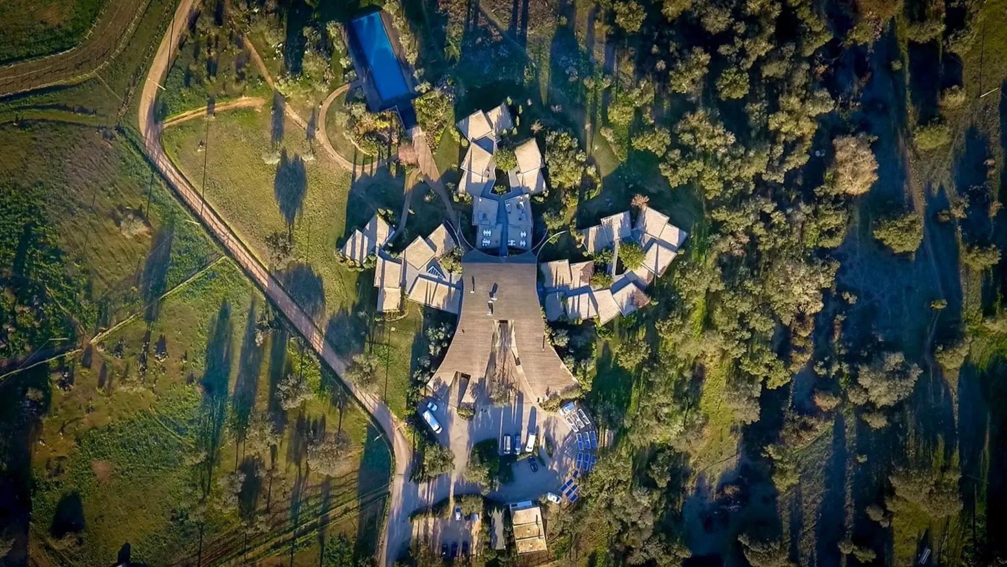 Bird's eye view in Herdade da Cortesia Hotel
