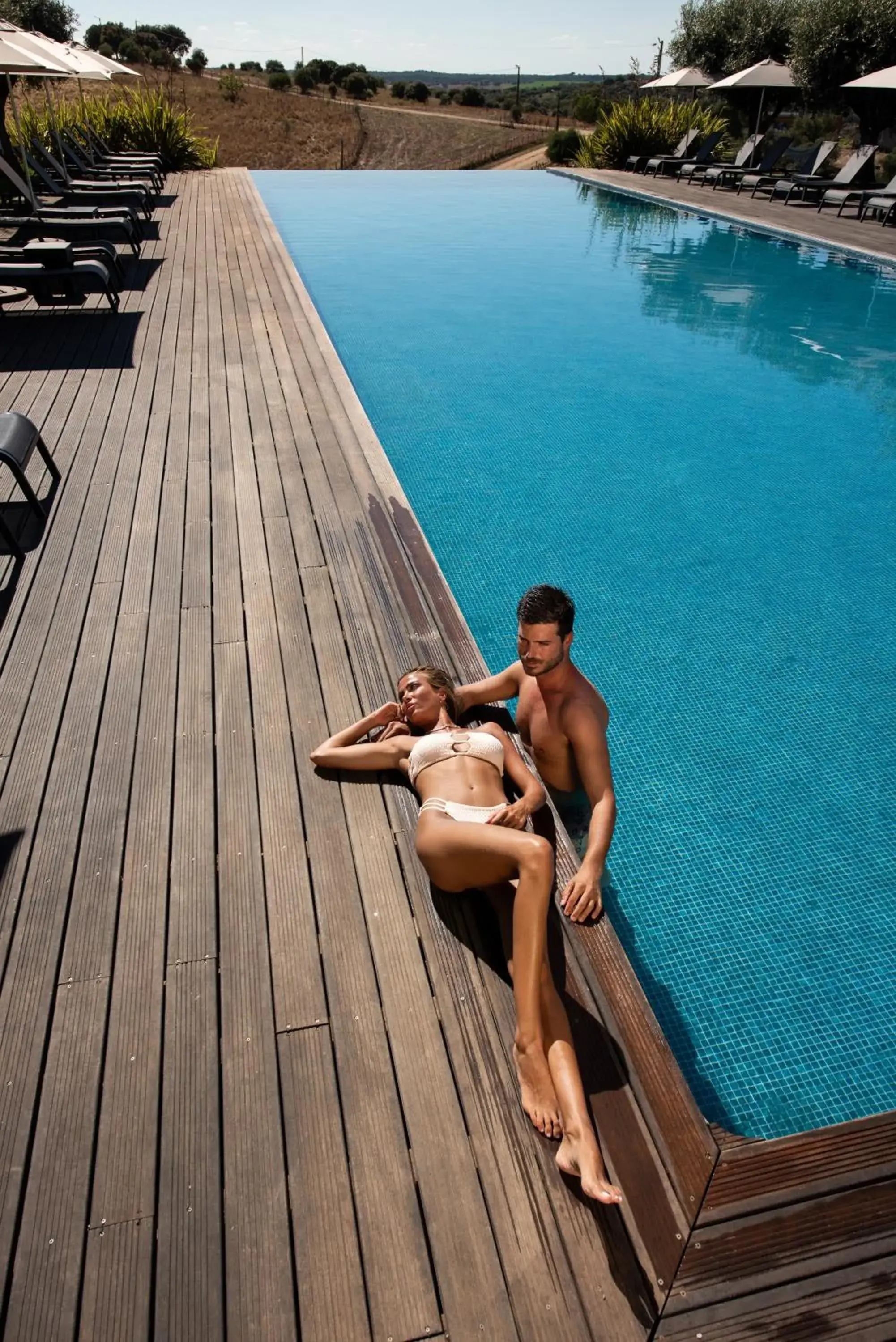 Swimming pool in Herdade da Cortesia Hotel Swimming pool in Herdade da Cortesia Hotel