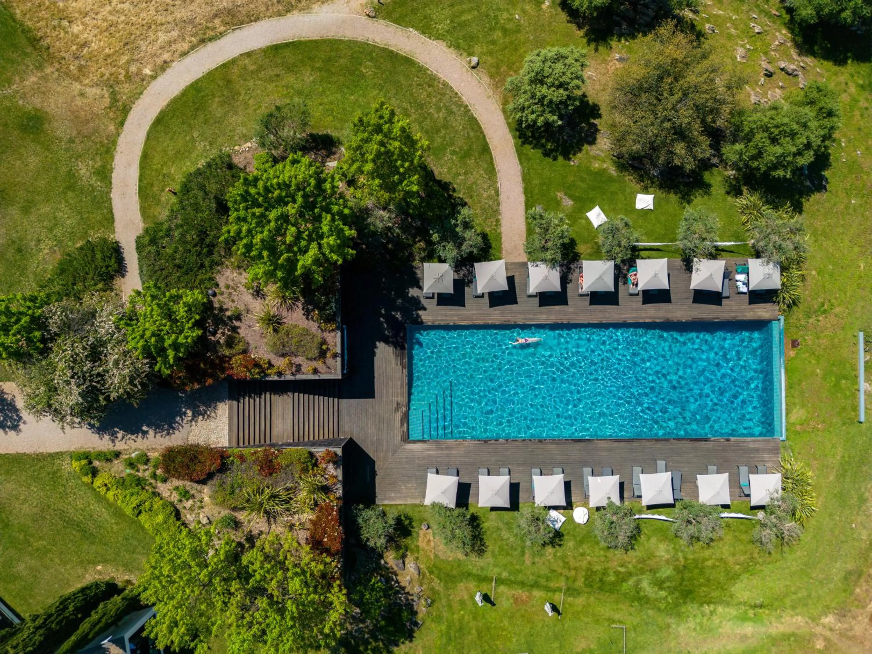 Swimming pool in Herdade da Cortesia Hotel