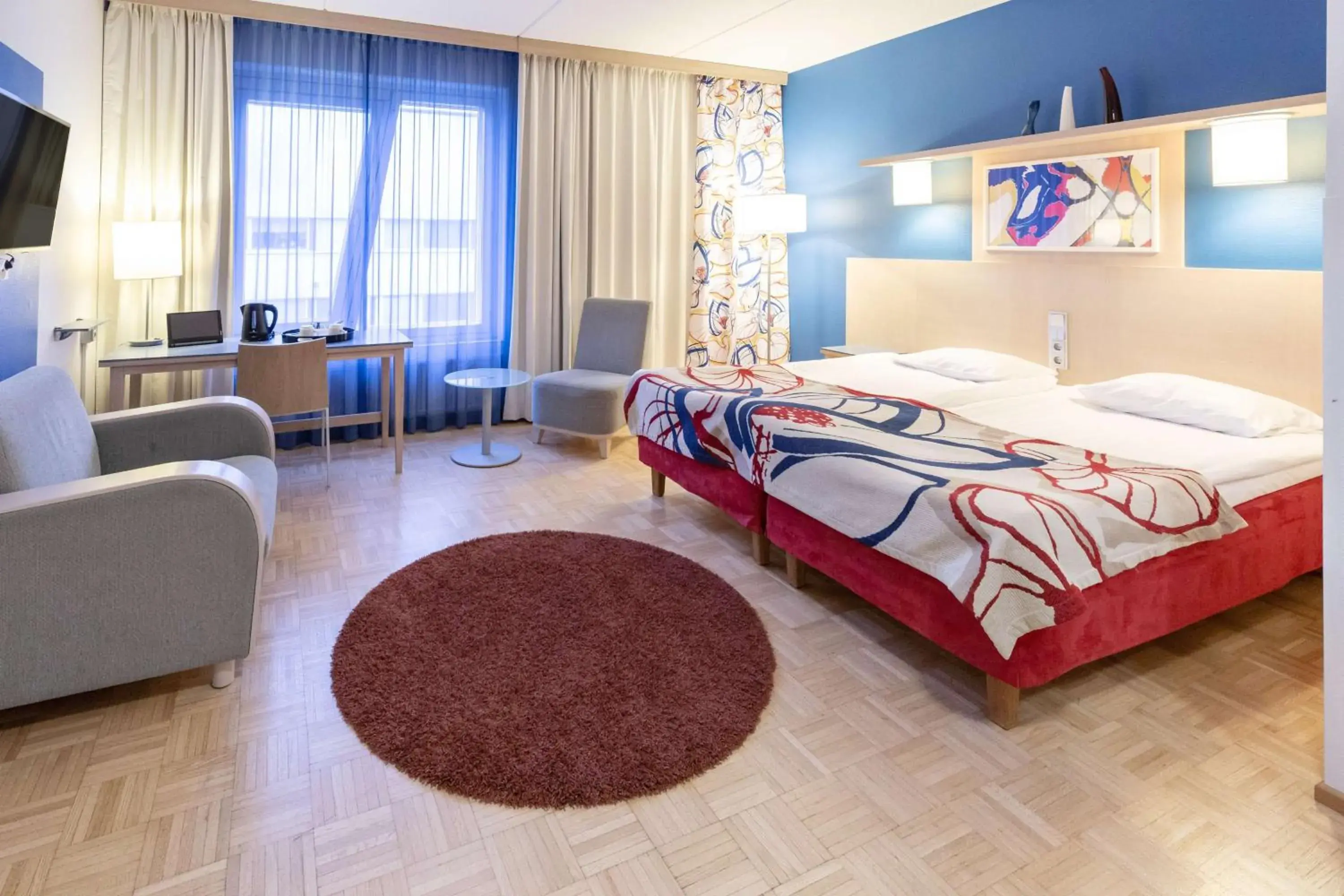 Bedroom, Bed in Scandic Hämeenlinna City Bedroom, Bed in Scandic Hämeenlinna City