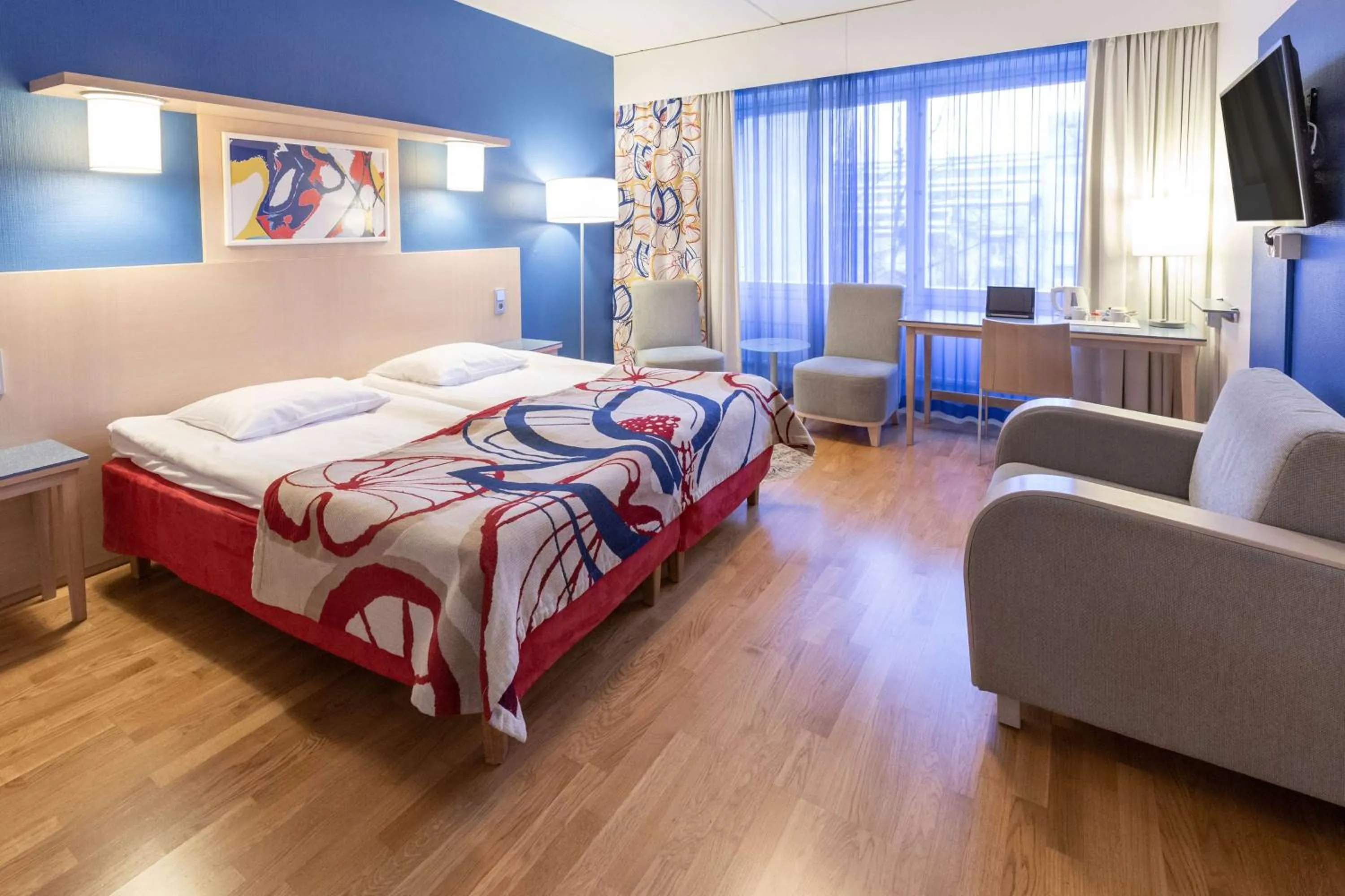 Bedroom, Bed in Scandic Hämeenlinna City