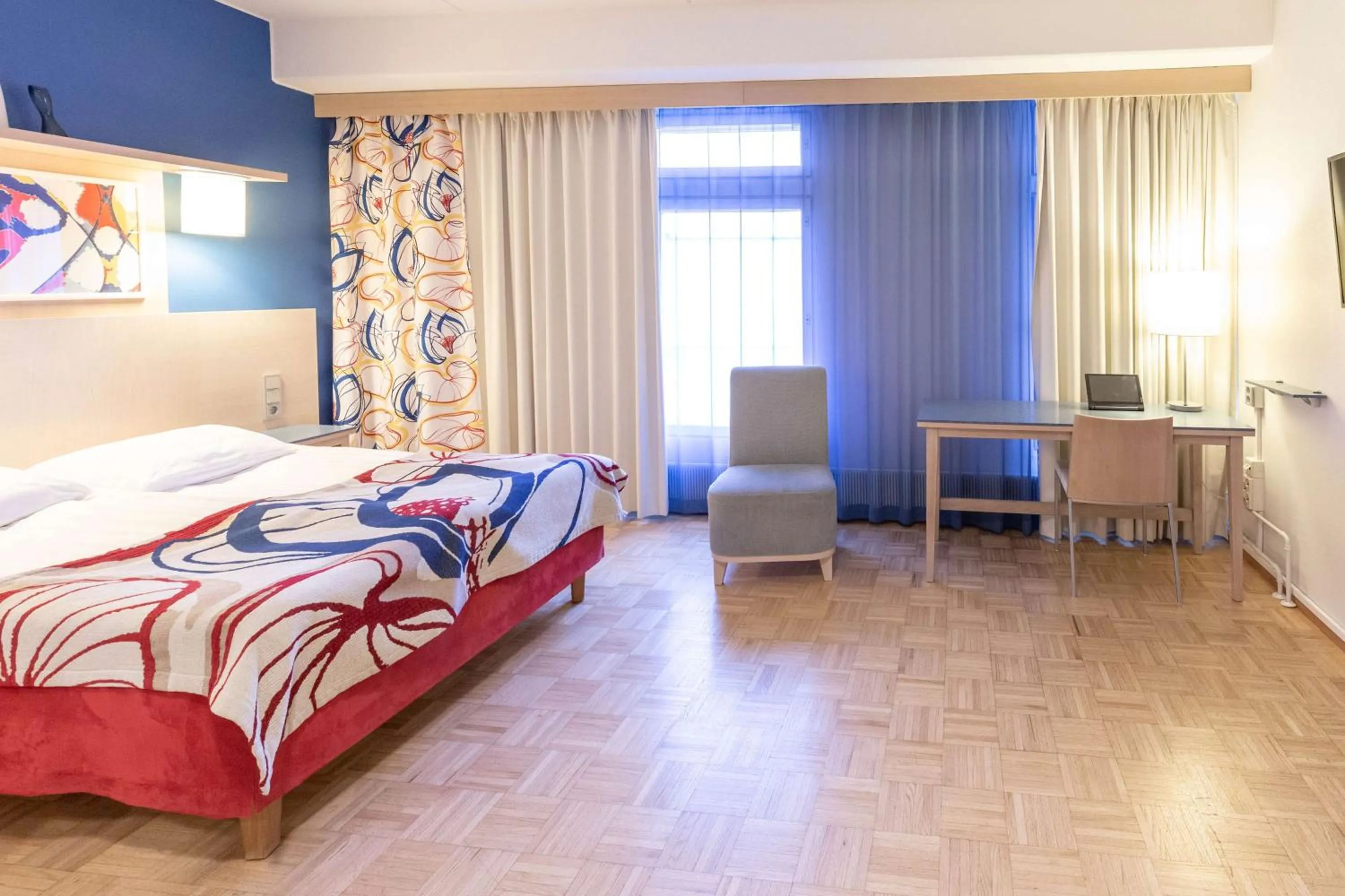 Bedroom, Bed in Scandic Hämeenlinna City