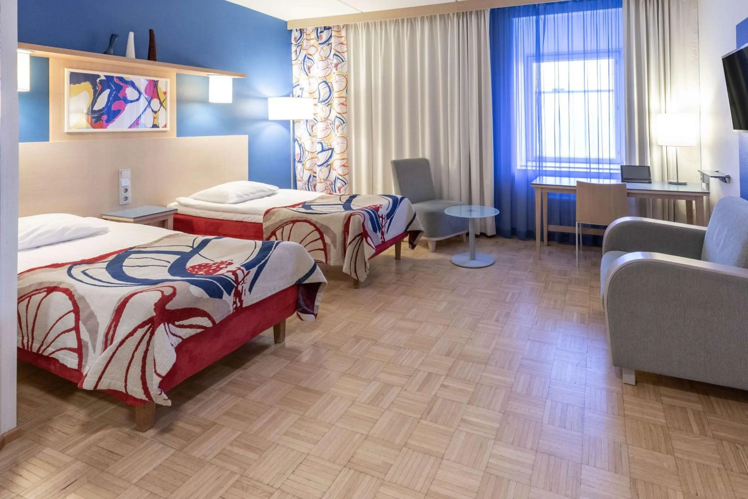 Bedroom, Bed in Scandic Hämeenlinna City