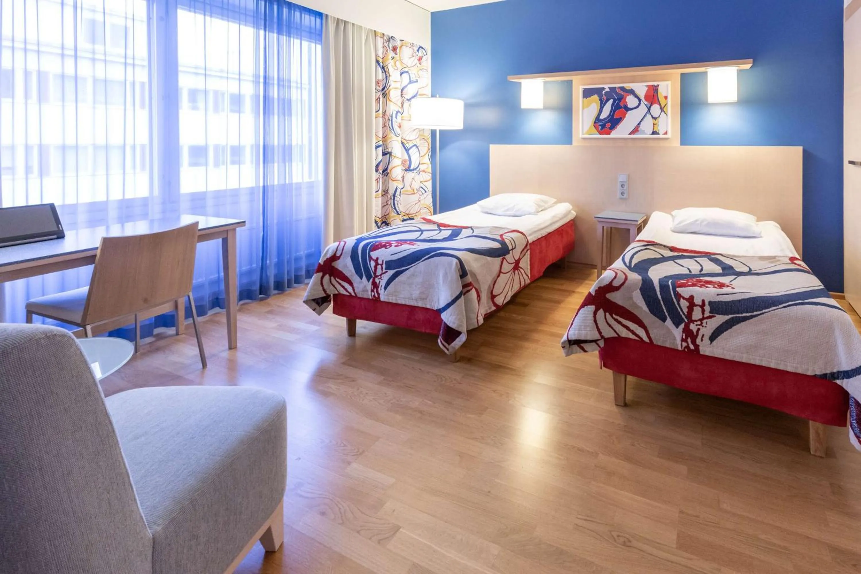 Bedroom, Bed in Scandic Hämeenlinna City