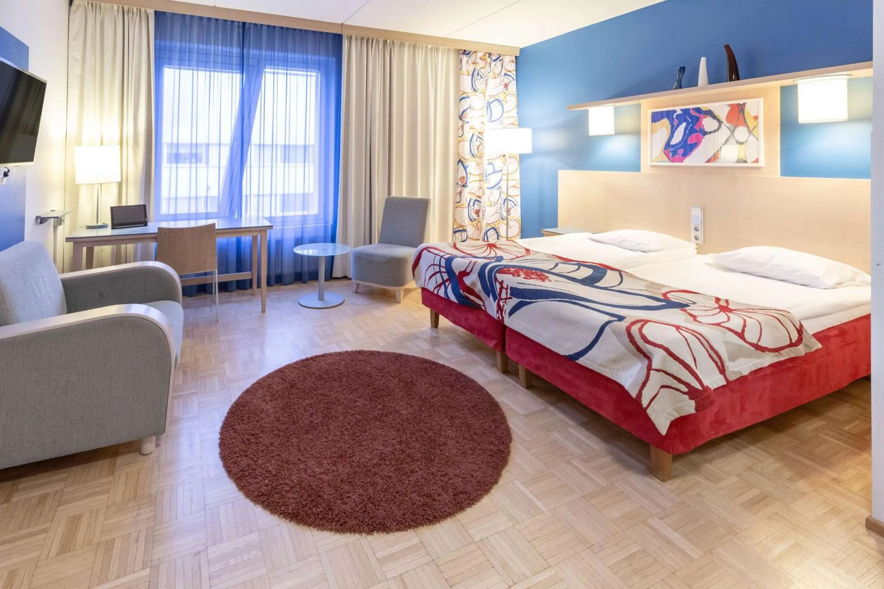 Bedroom, Bed in Scandic Hämeenlinna City