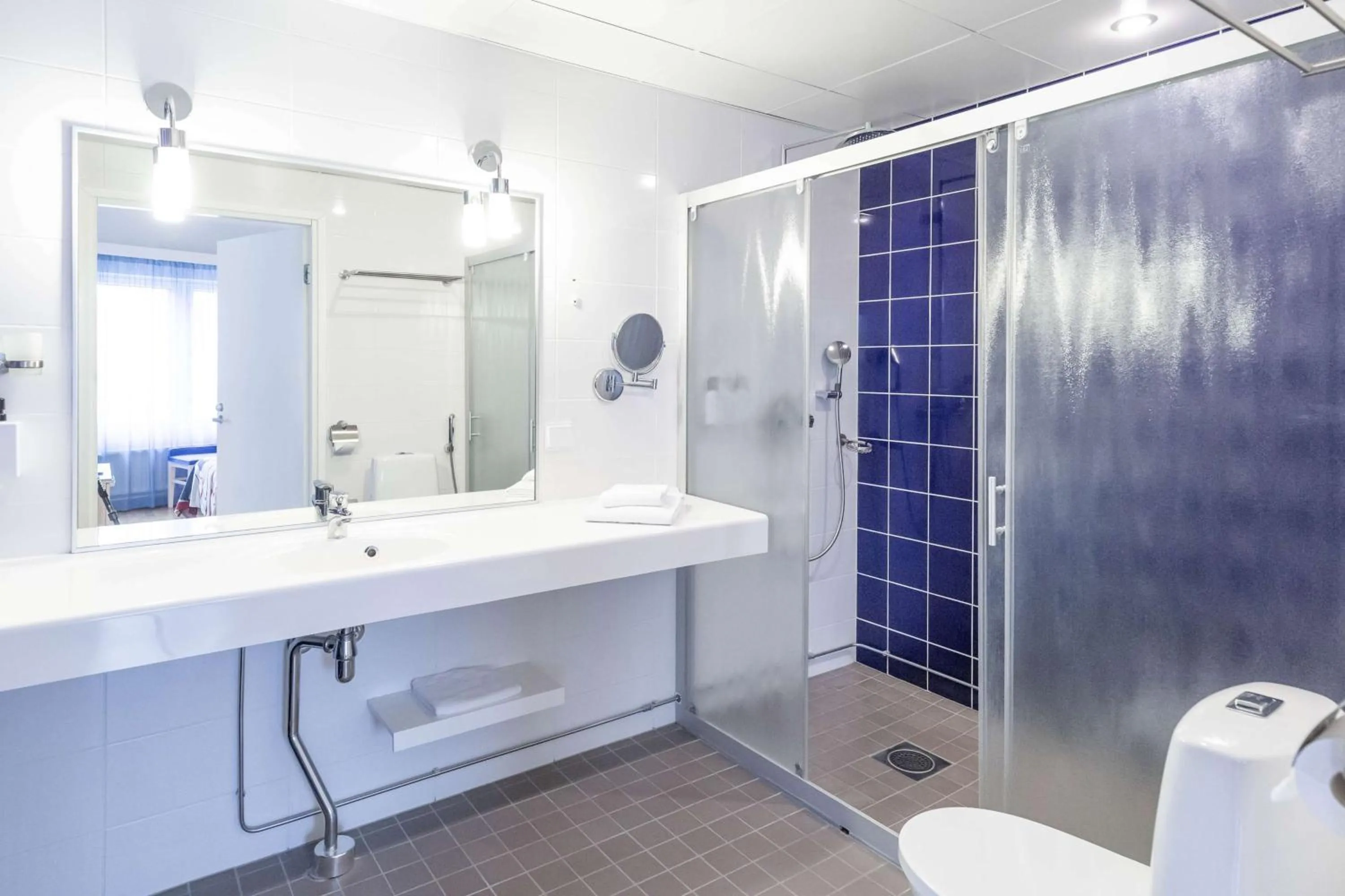 Bedroom in Scandic Hyvinkää