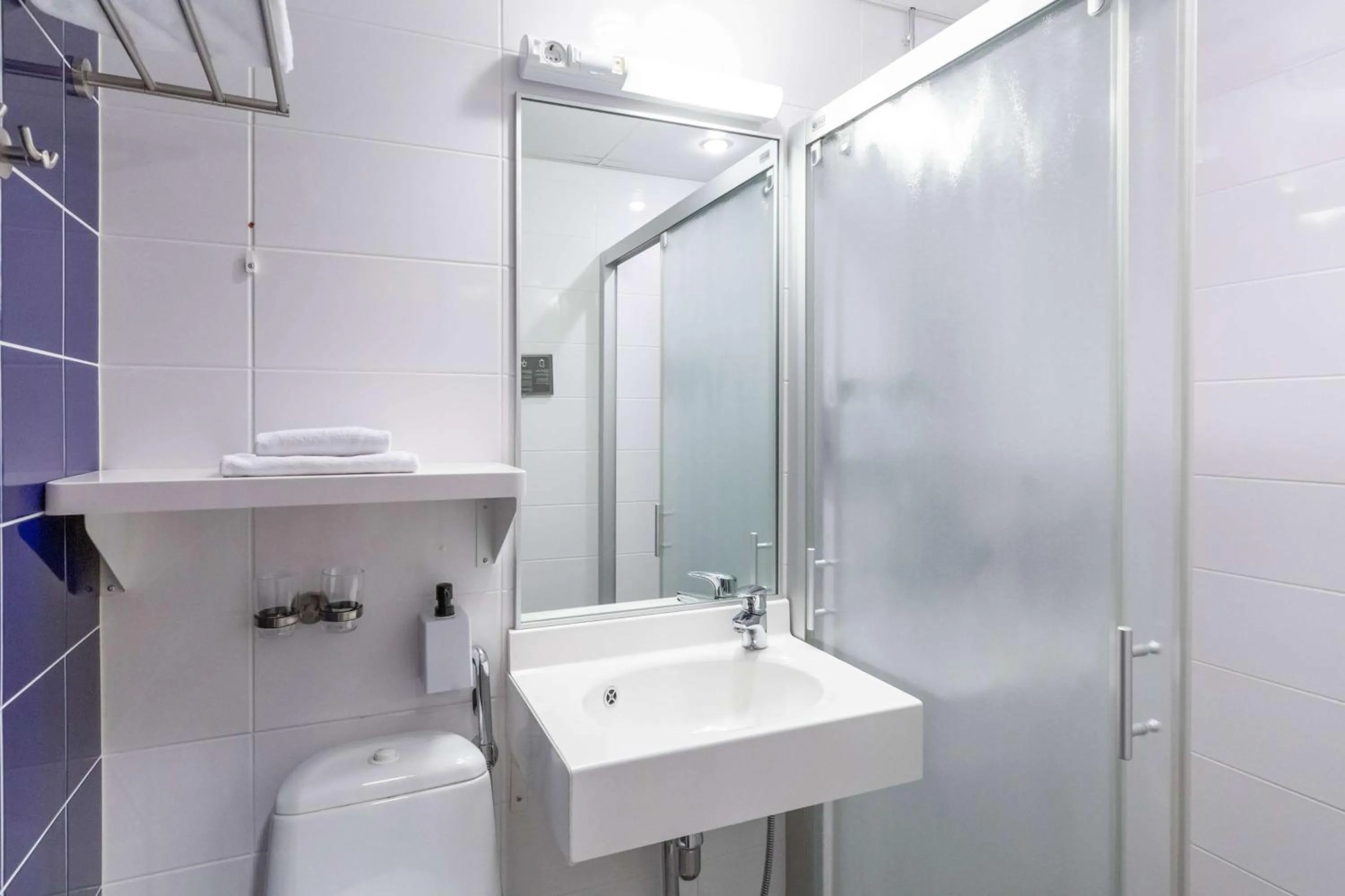 Bedroom in Scandic Hyvinkää