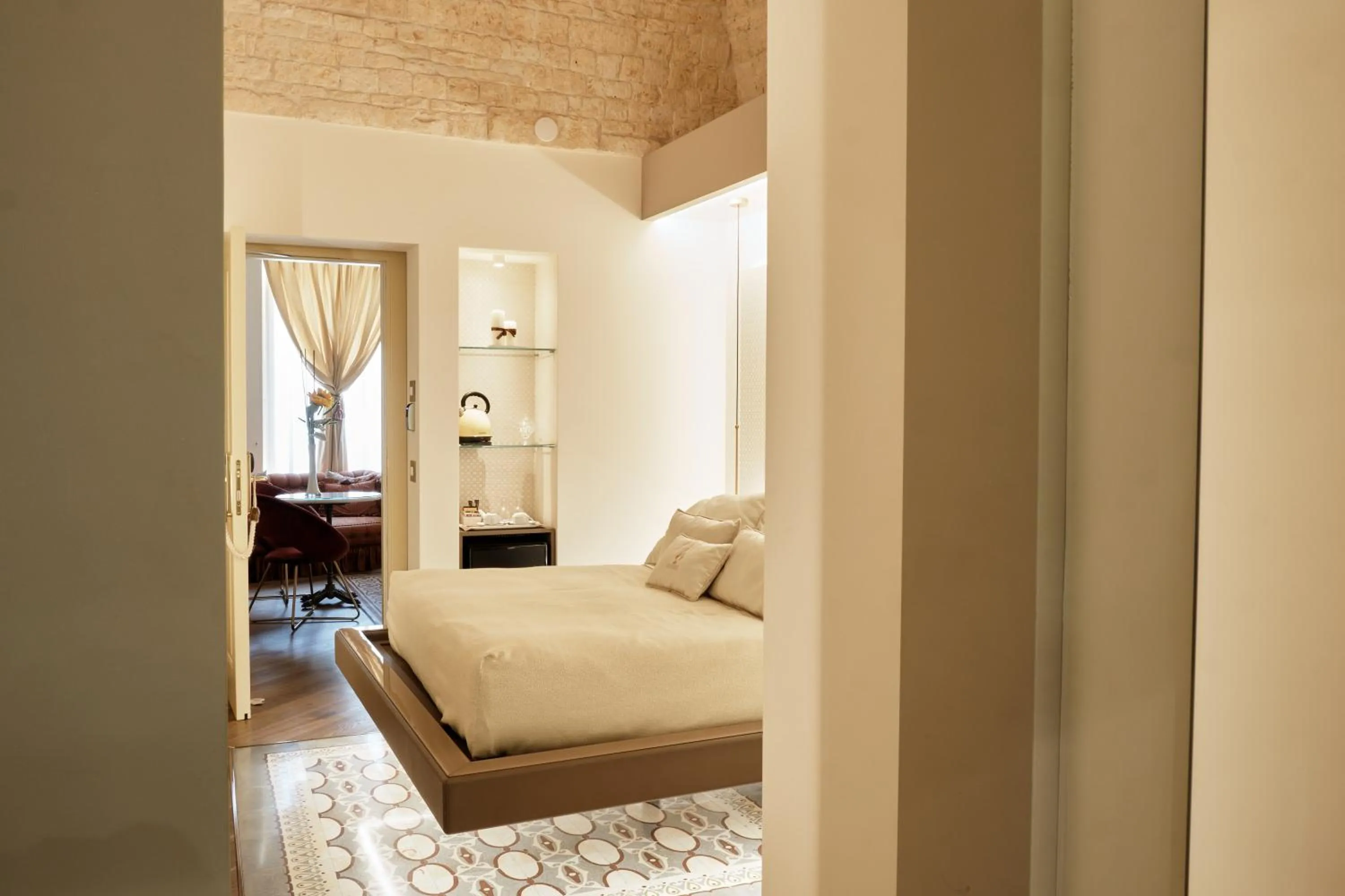 Bedroom, Bed in Palazzo Scotto