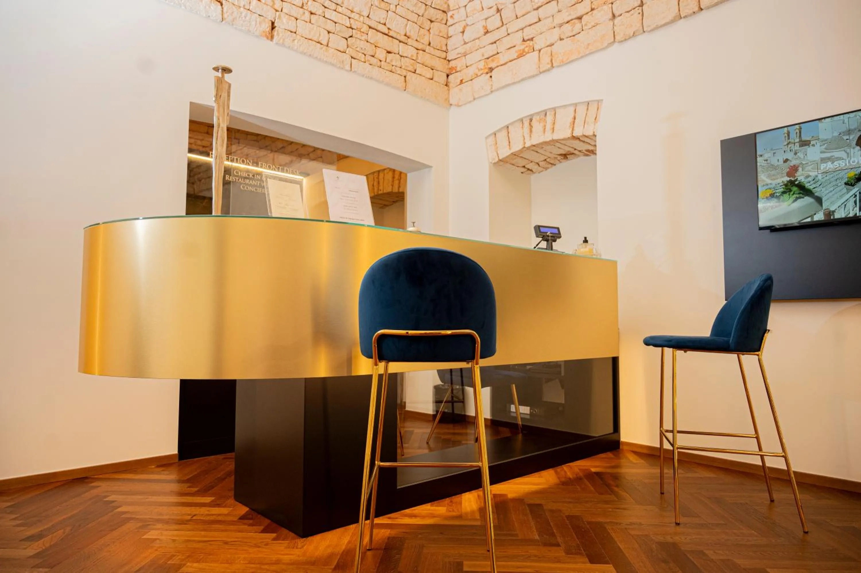 Lobby or reception in Palazzo Scotto