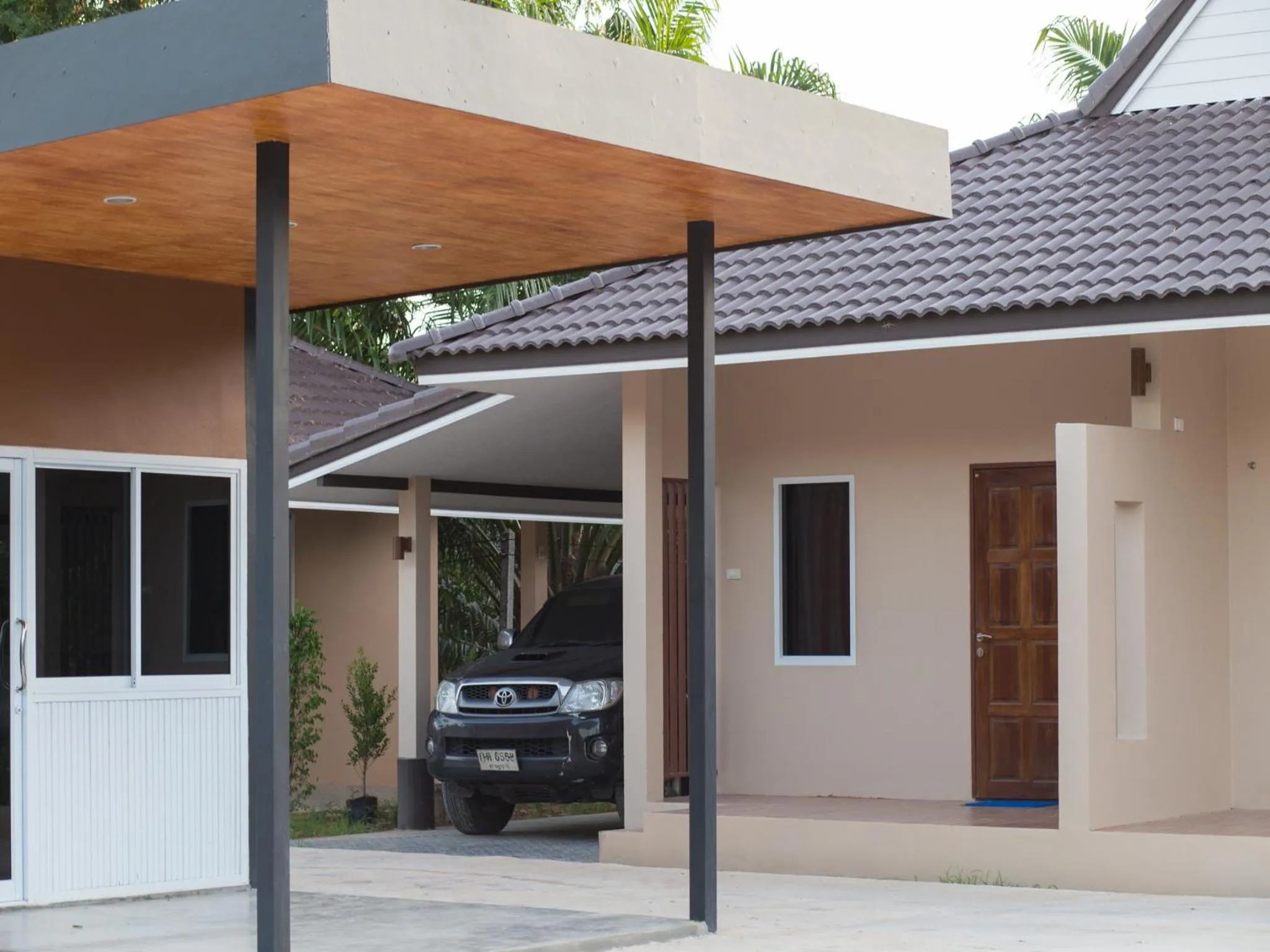 Balcony/Terrace in 88 Fine Hotel @ Suratthani Airport