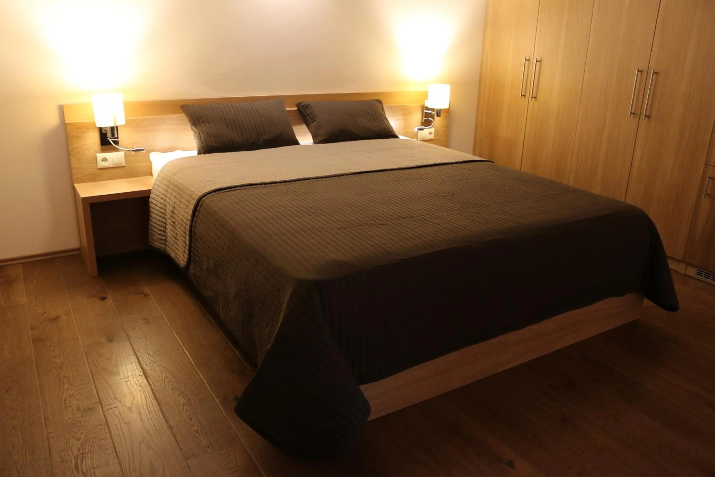 Bed in Villa Tolnay Vendégház