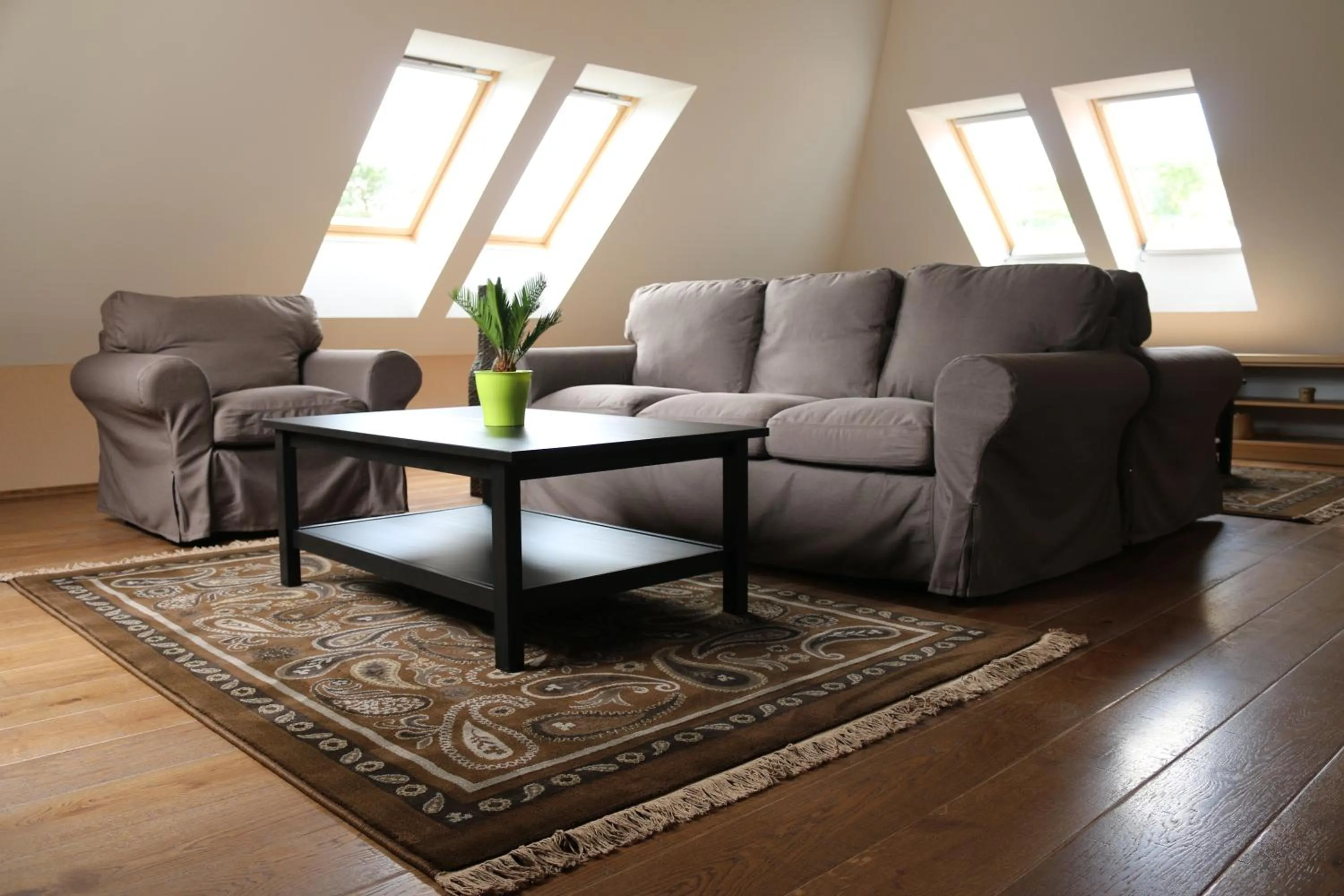 Communal lounge/ TV room in Villa Tolnay Vendégház