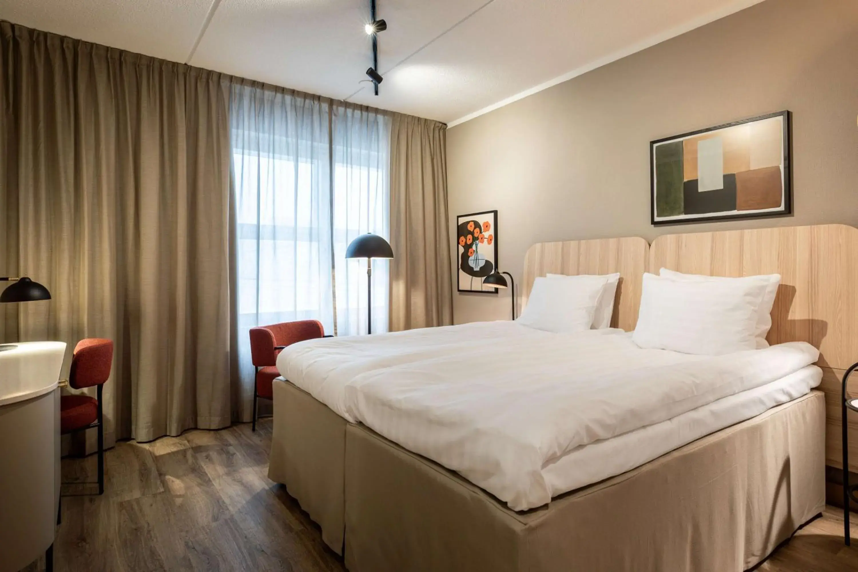 Bedroom, Bed in Scandic Lahti City Bedroom, Bed in Scandic Lahti City