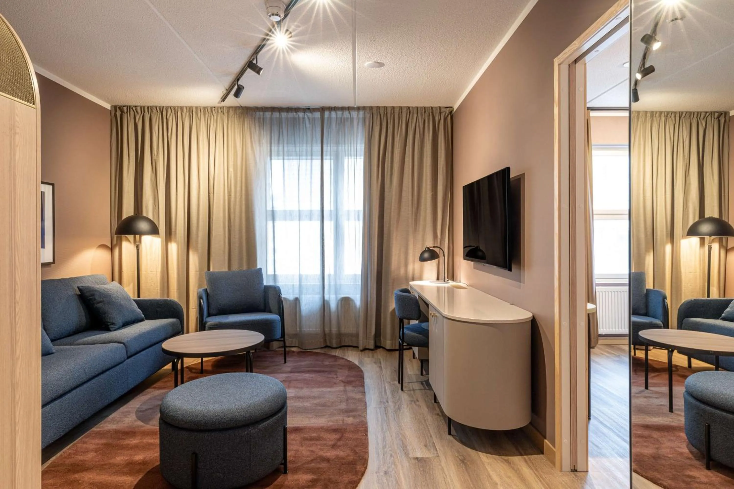 Bedroom in Scandic Lahti City