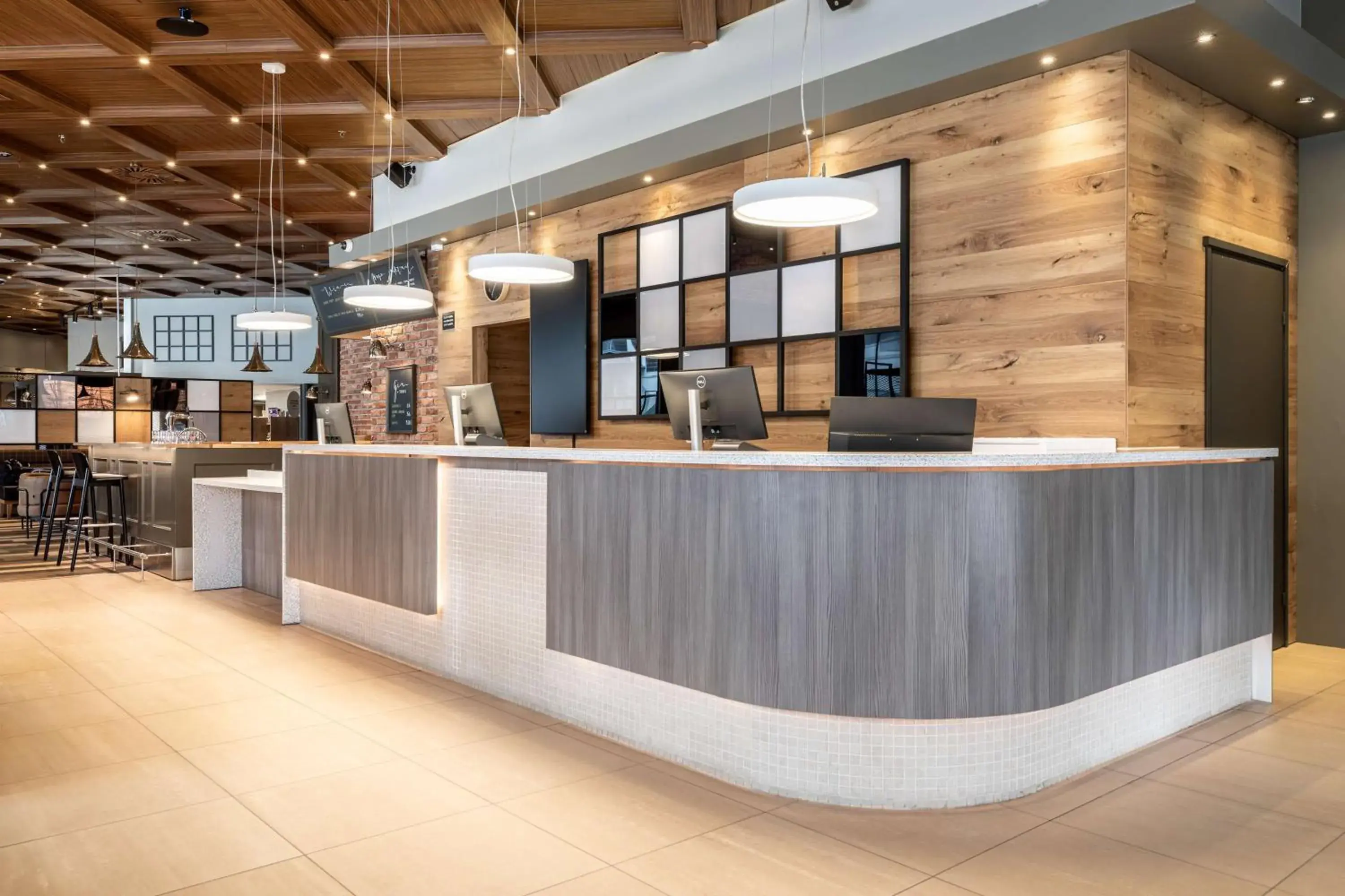 Lobby or reception in Scandic Lahti City Lobby or reception in Scandic Lahti City