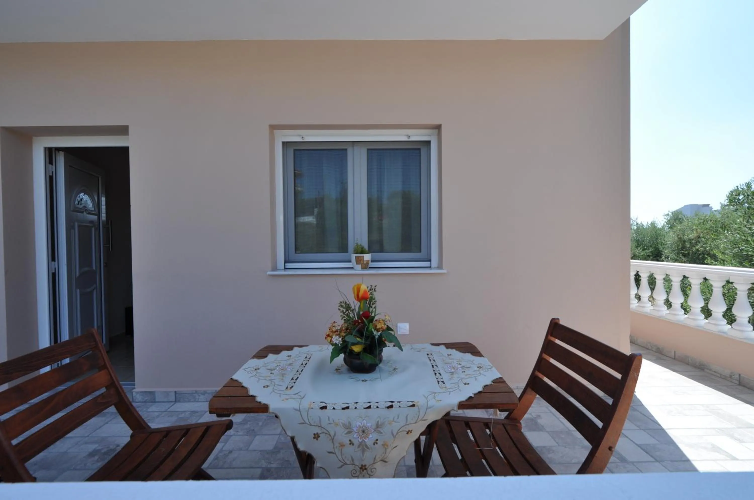 Balcony/Terrace in Villa Kaiti