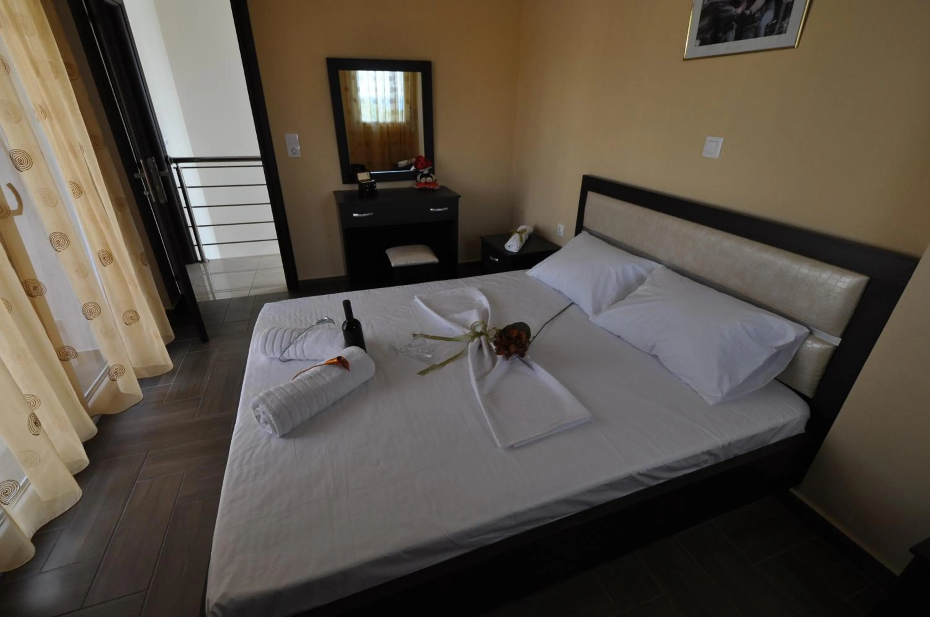 Bedroom, Bed in Villa Kaiti