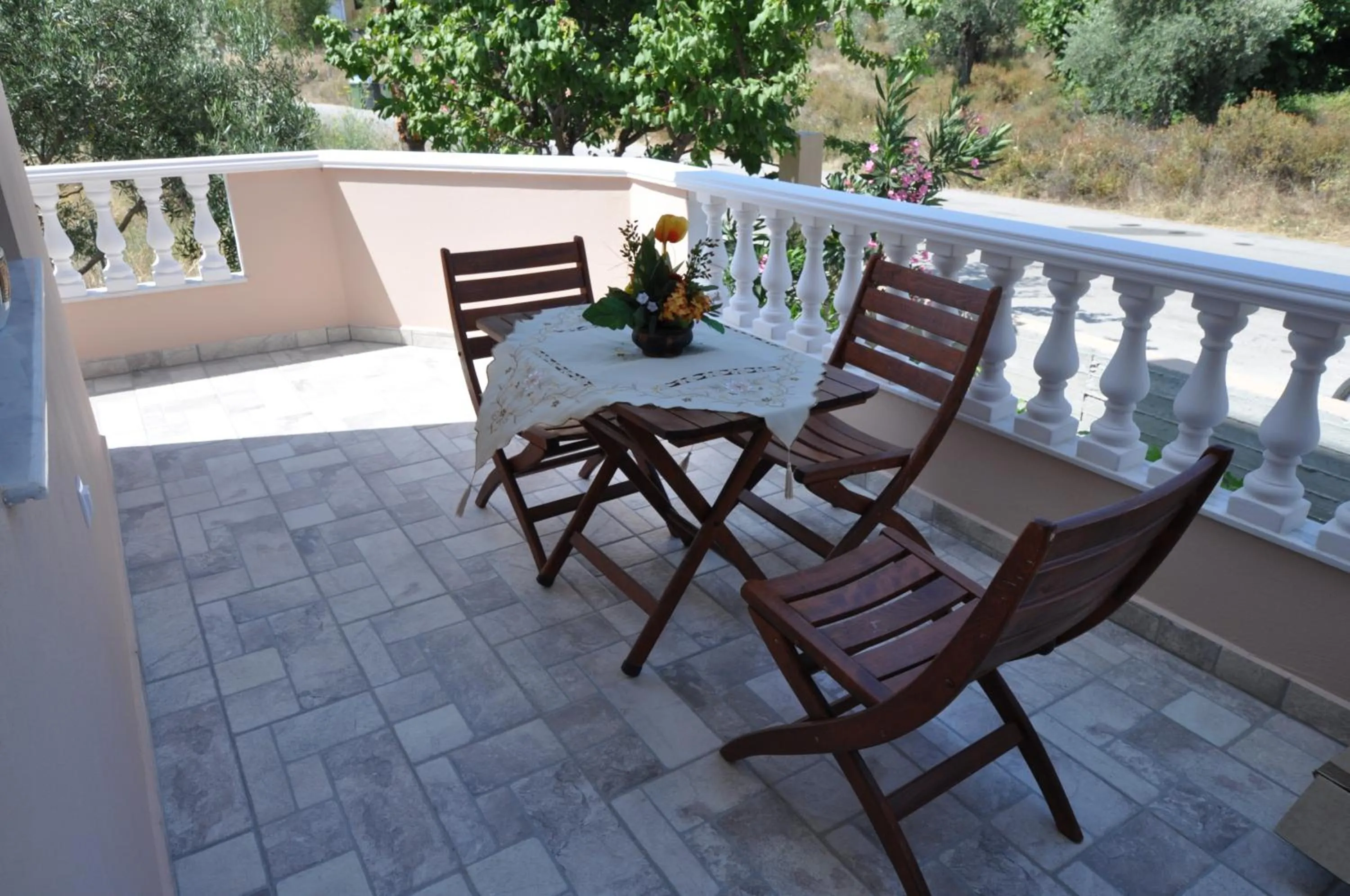 Balcony/Terrace in Villa Kaiti