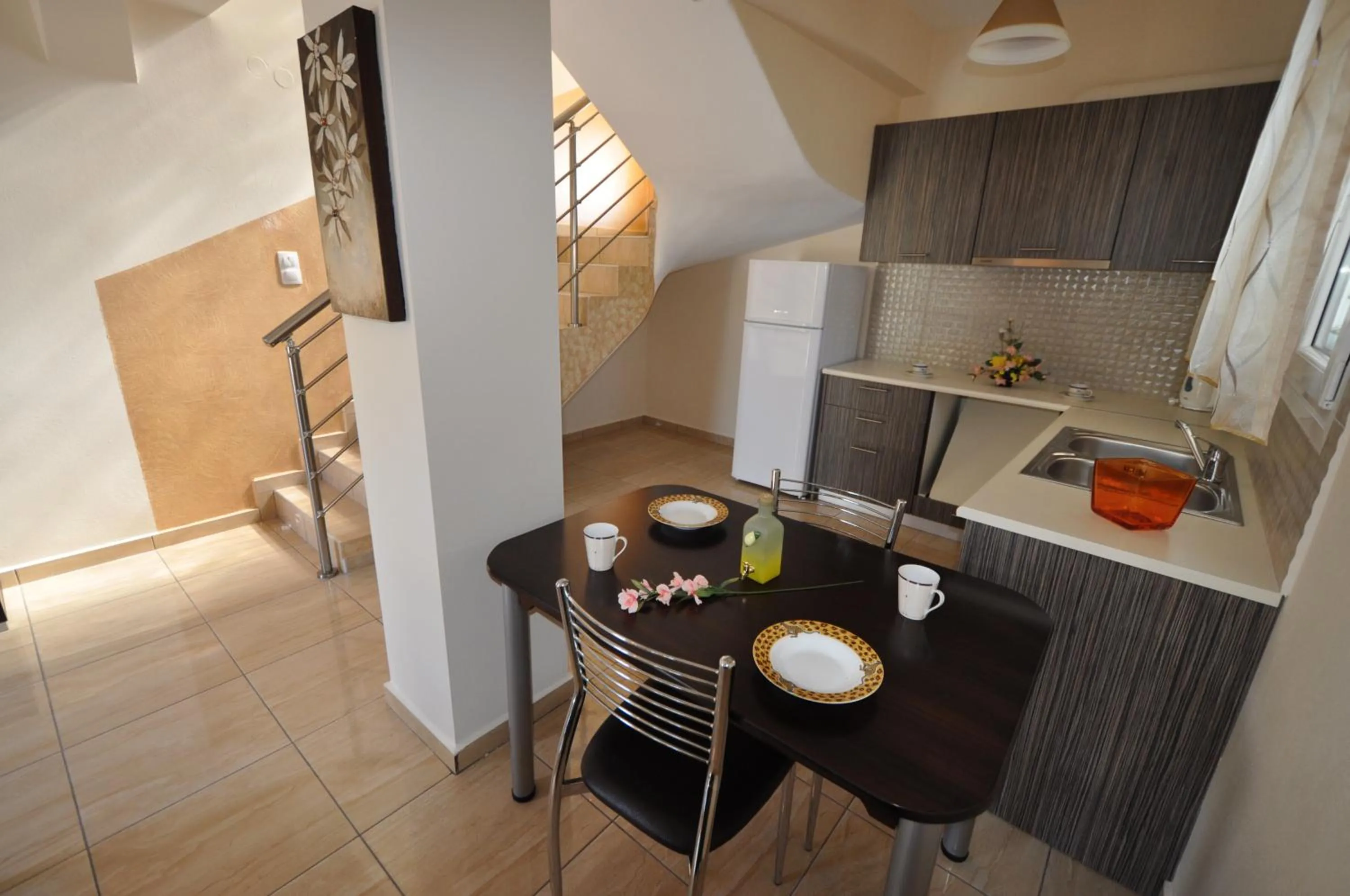 Kitchen or kitchenette in Villa Kaiti