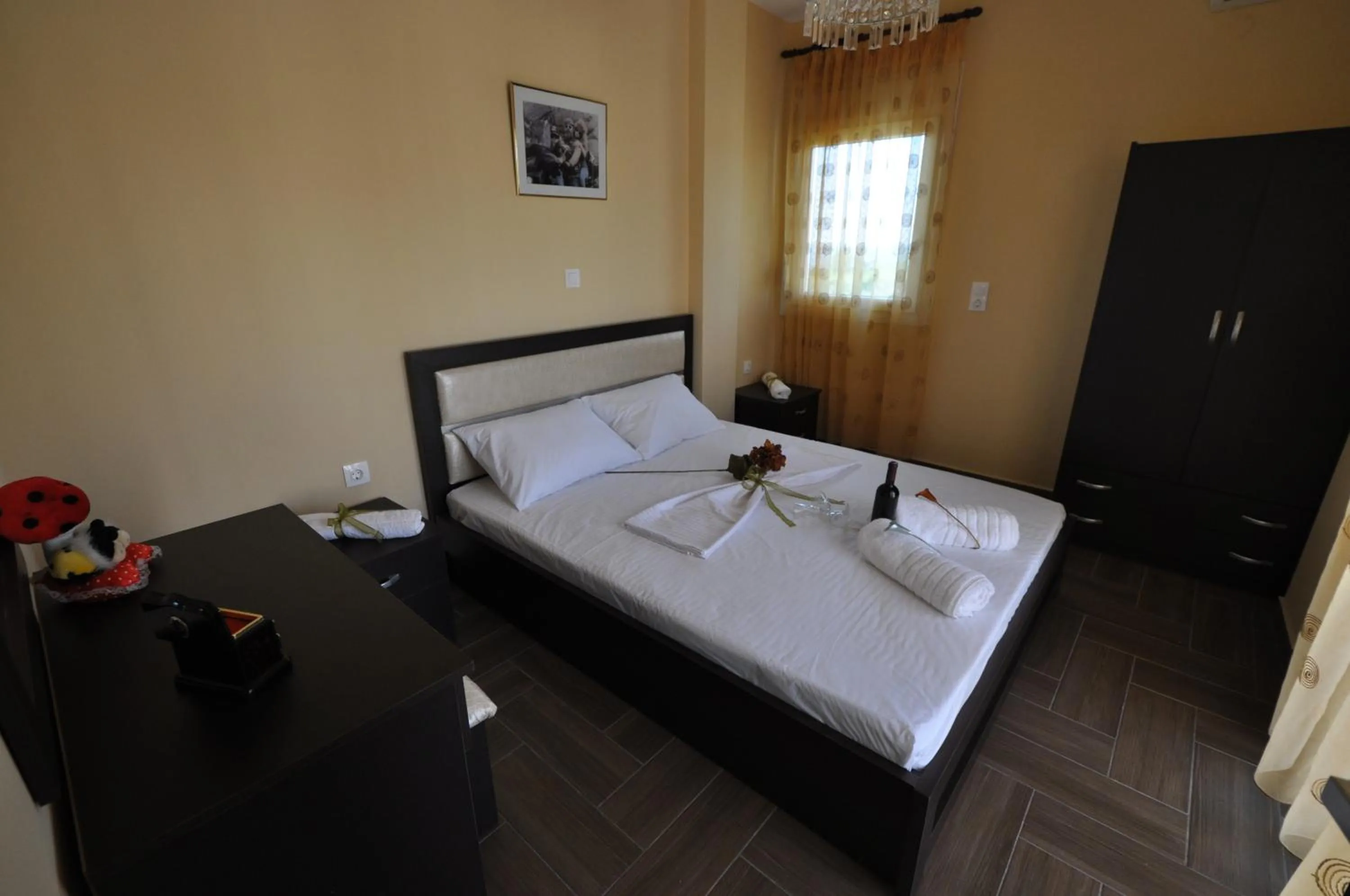 Bedroom, Bed in Villa Kaiti