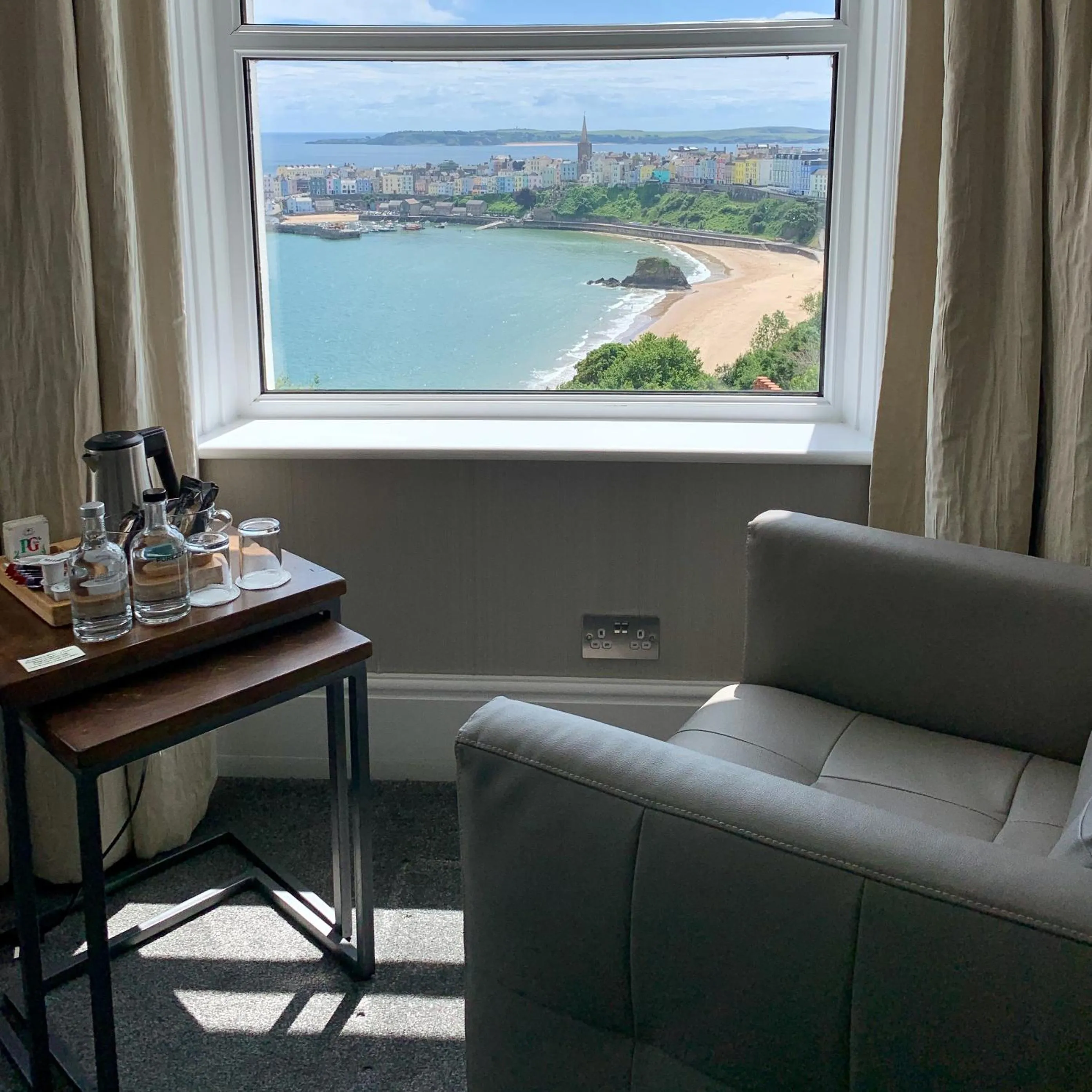 Seating area in The Park Hotel