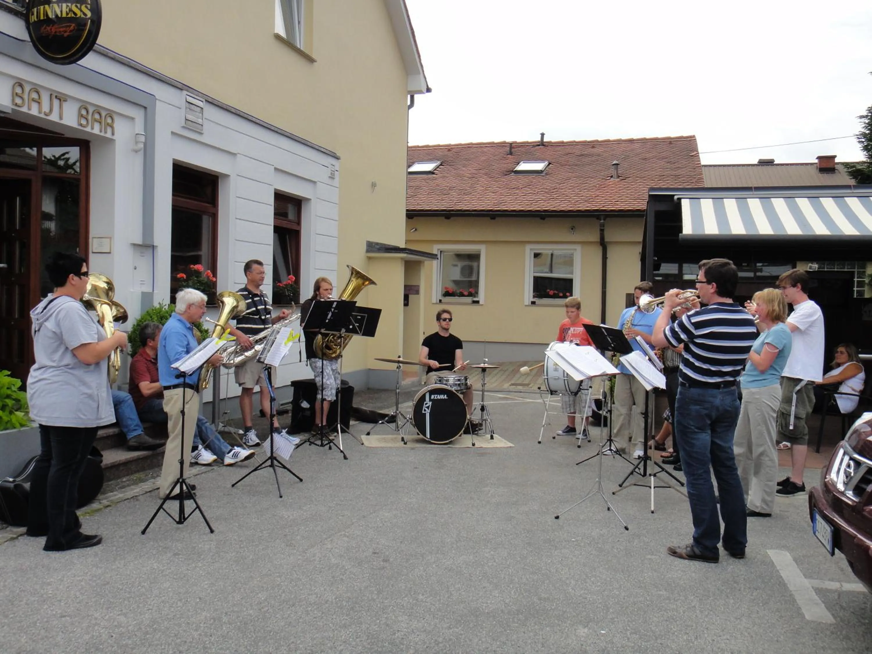 Facade/entrance in Hotel Bajt Maribor