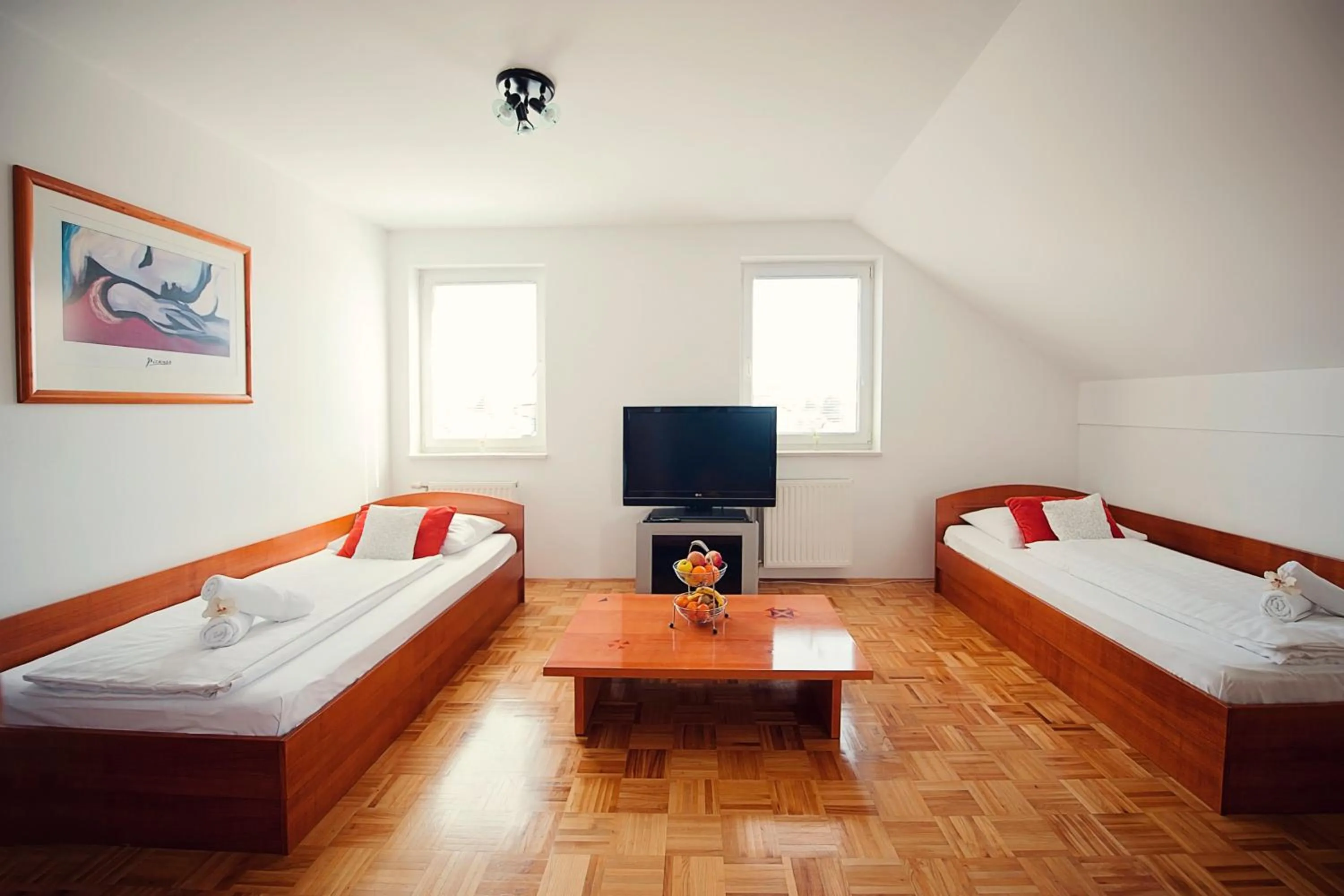 Bedroom, Bed in Hotel Bajt Maribor