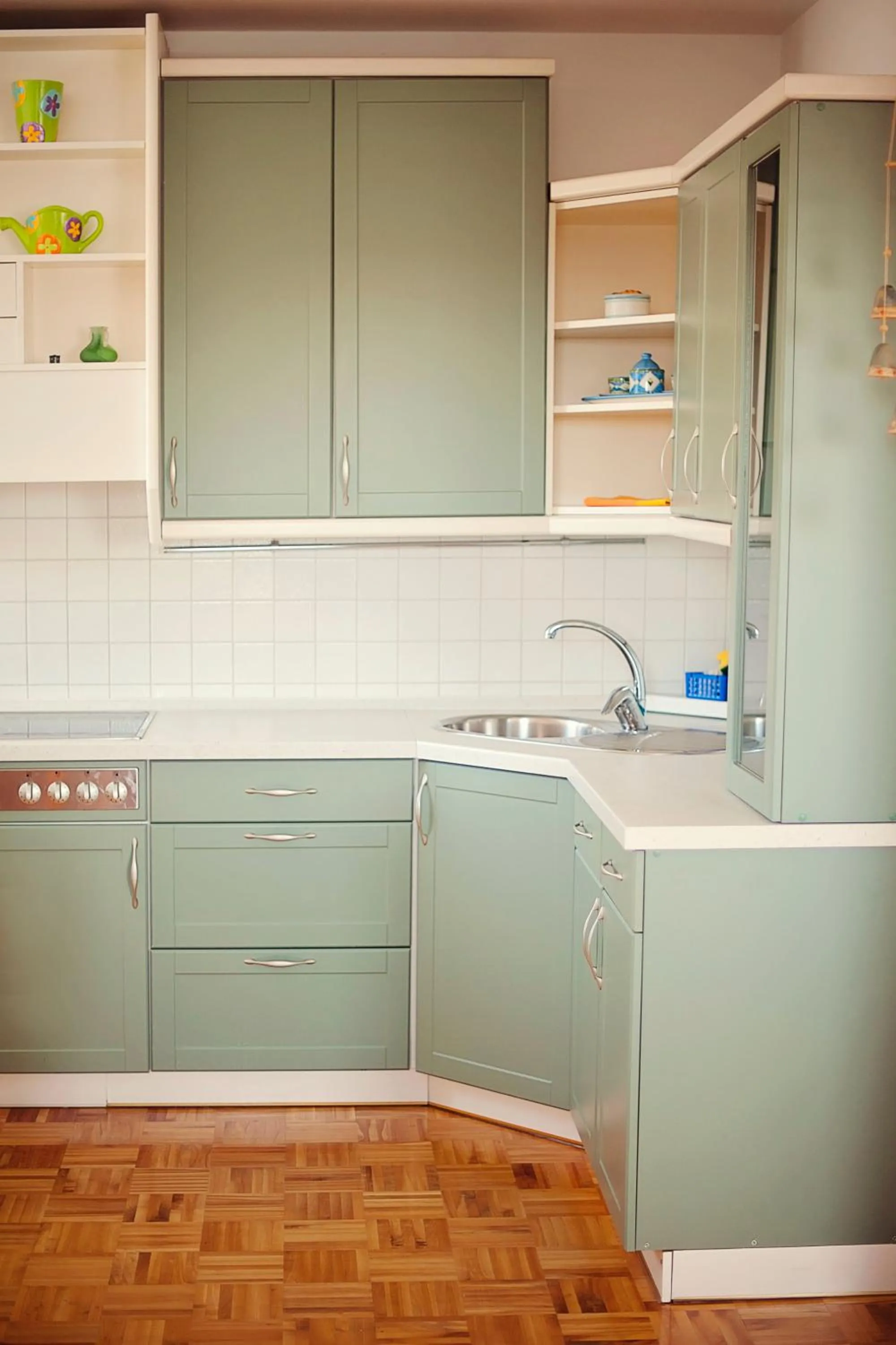 Kitchen or kitchenette in Hotel Bajt Maribor