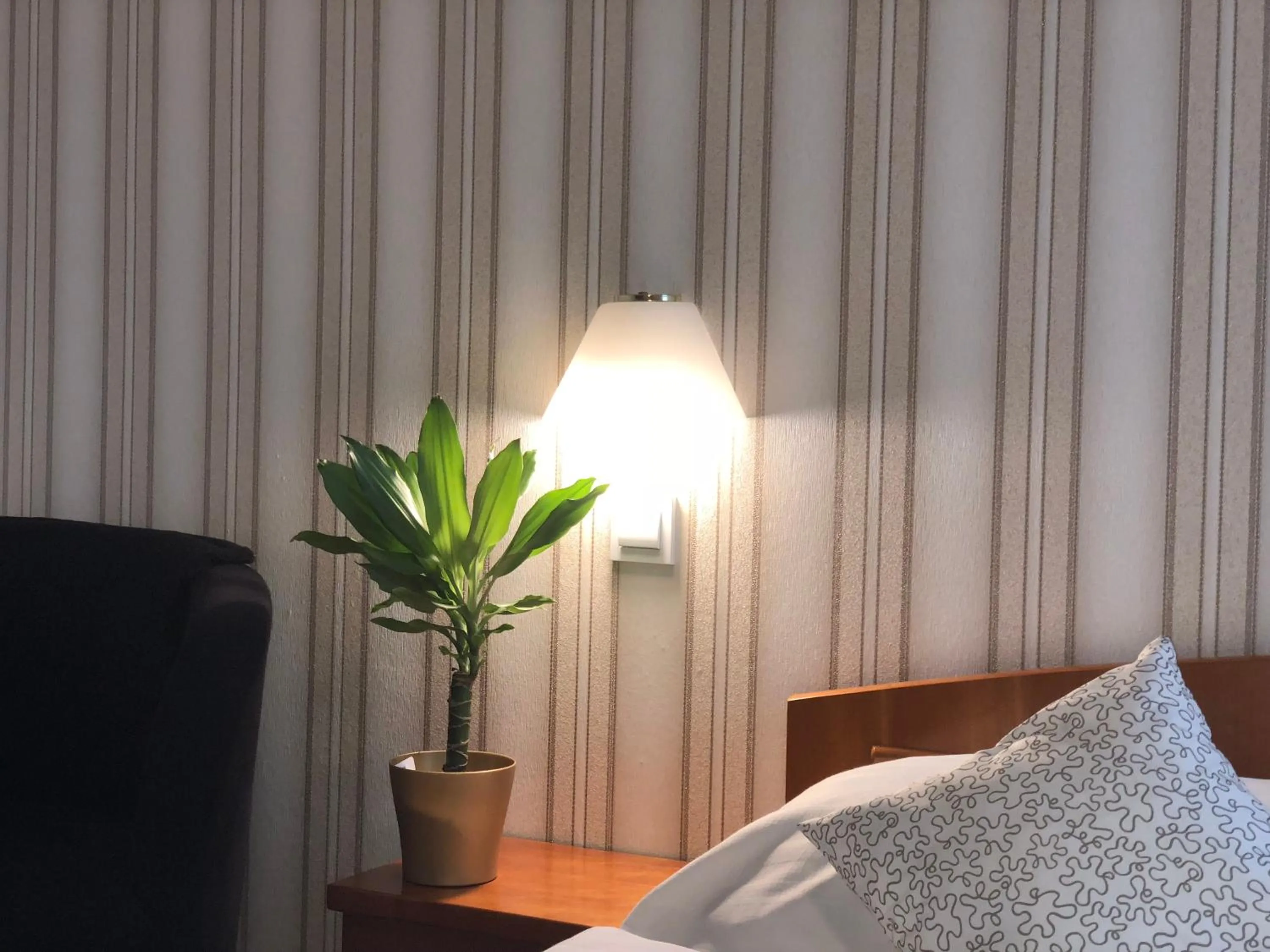 Decorative detail, Bed in Hotel Bajt Maribor