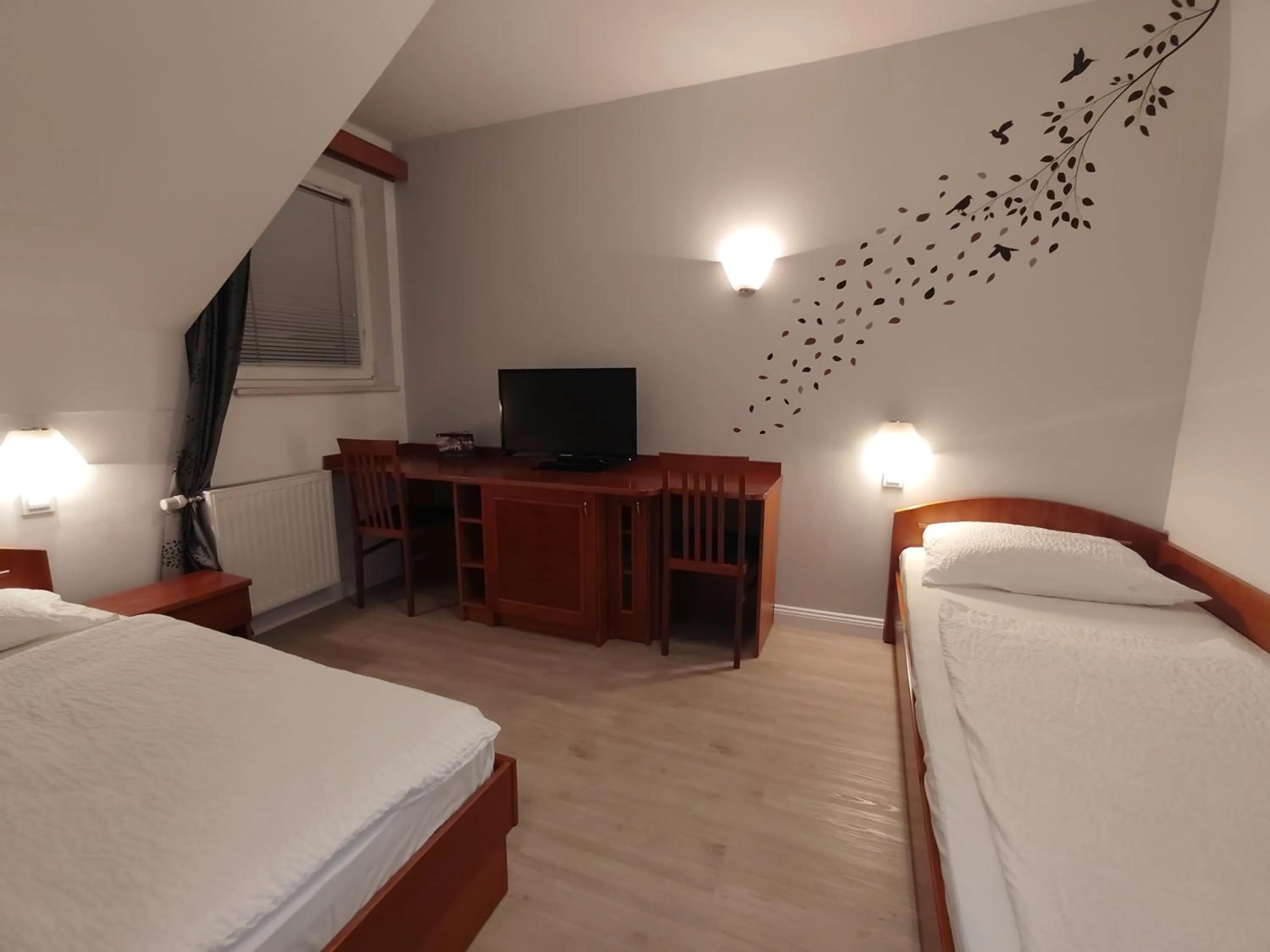 Bedroom, Bed in Hotel Bajt Maribor