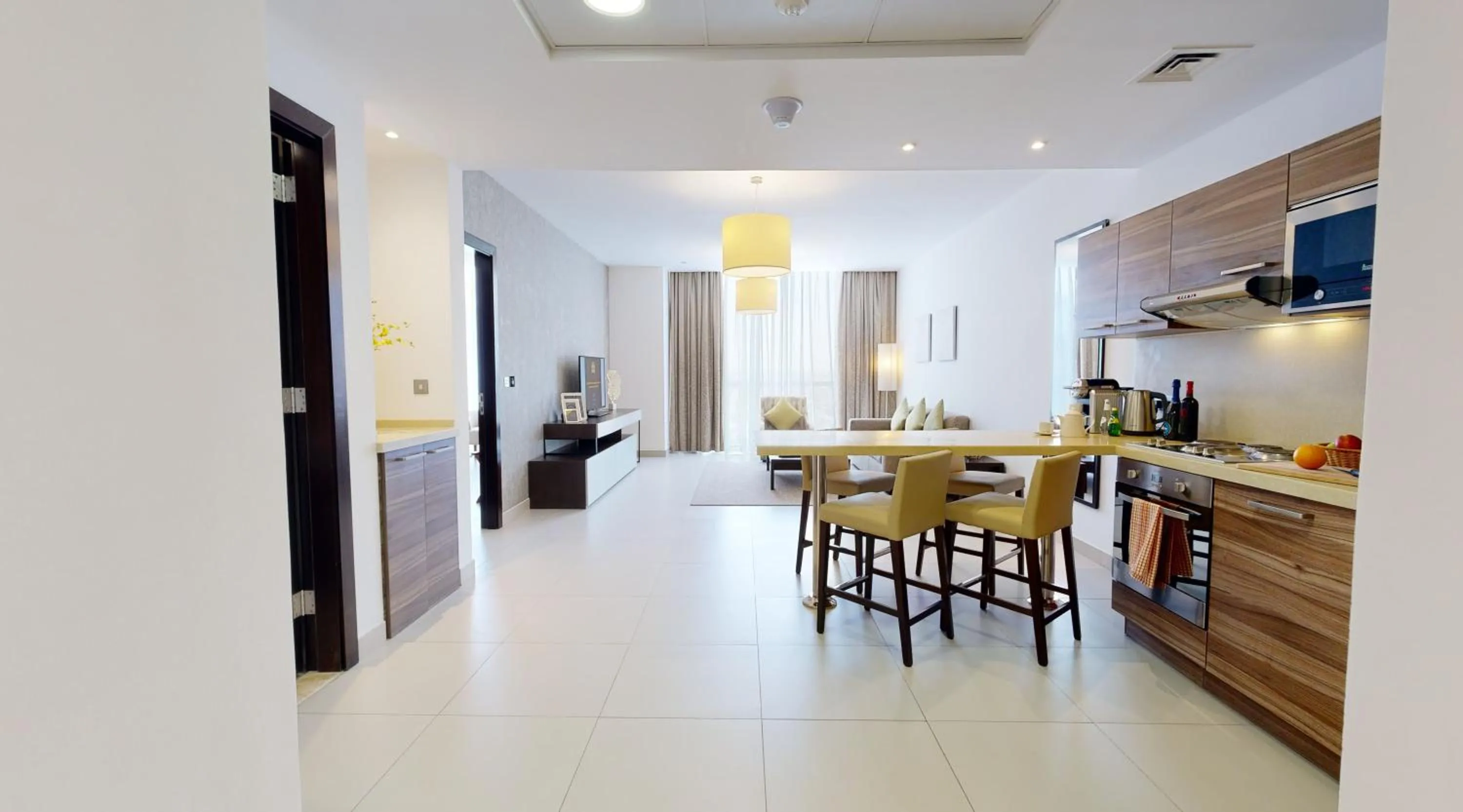 Living room in Ascott Rafal Olaya Riyadh