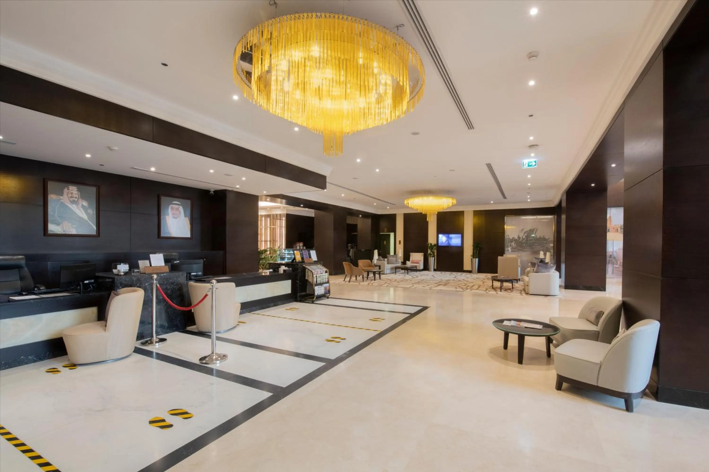 Lobby or reception in Ascott Rafal Olaya Riyadh