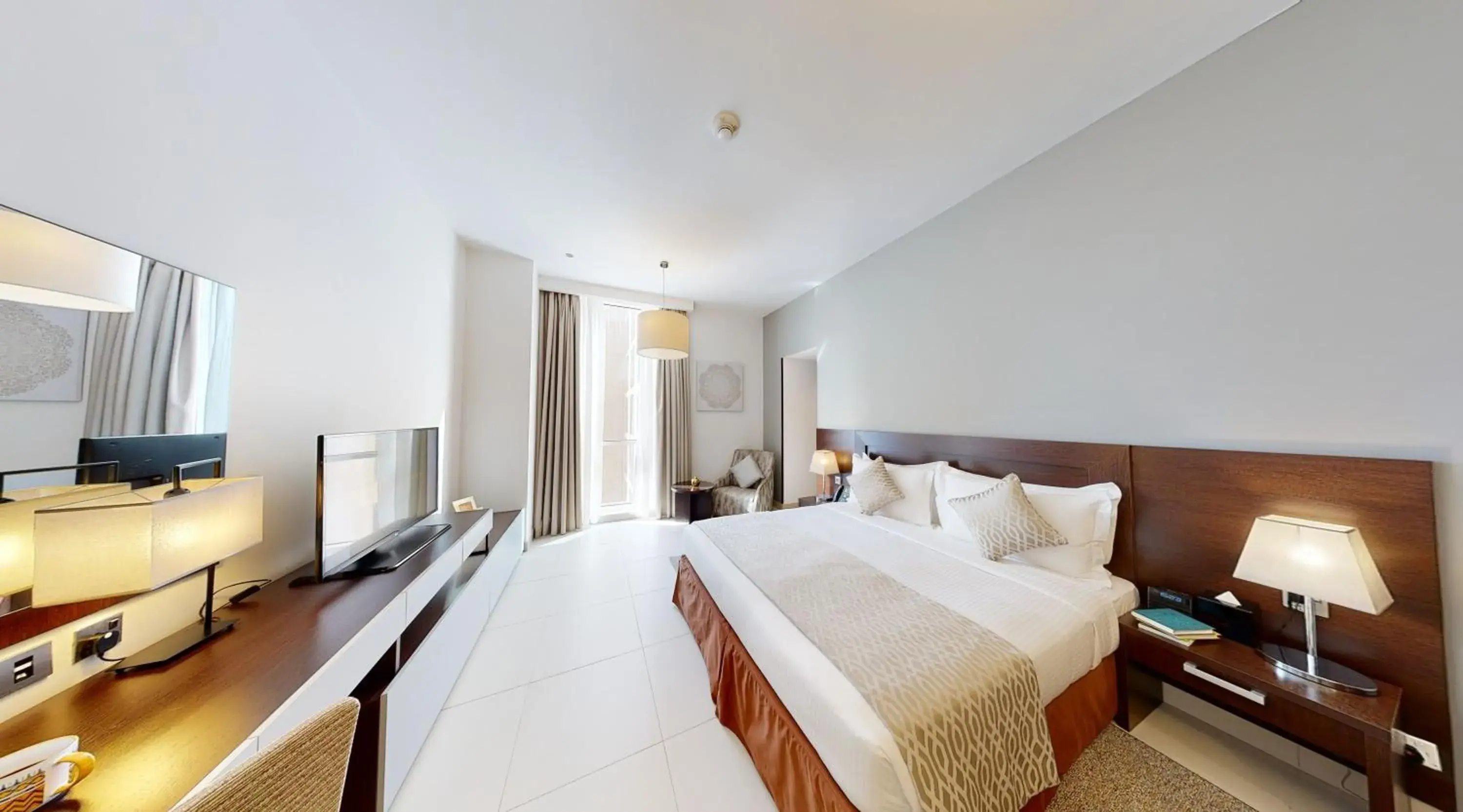 Bedroom, Bed in Ascott Rafal Olaya Riyadh Bedroom, Bed in Ascott Rafal Olaya Riyadh