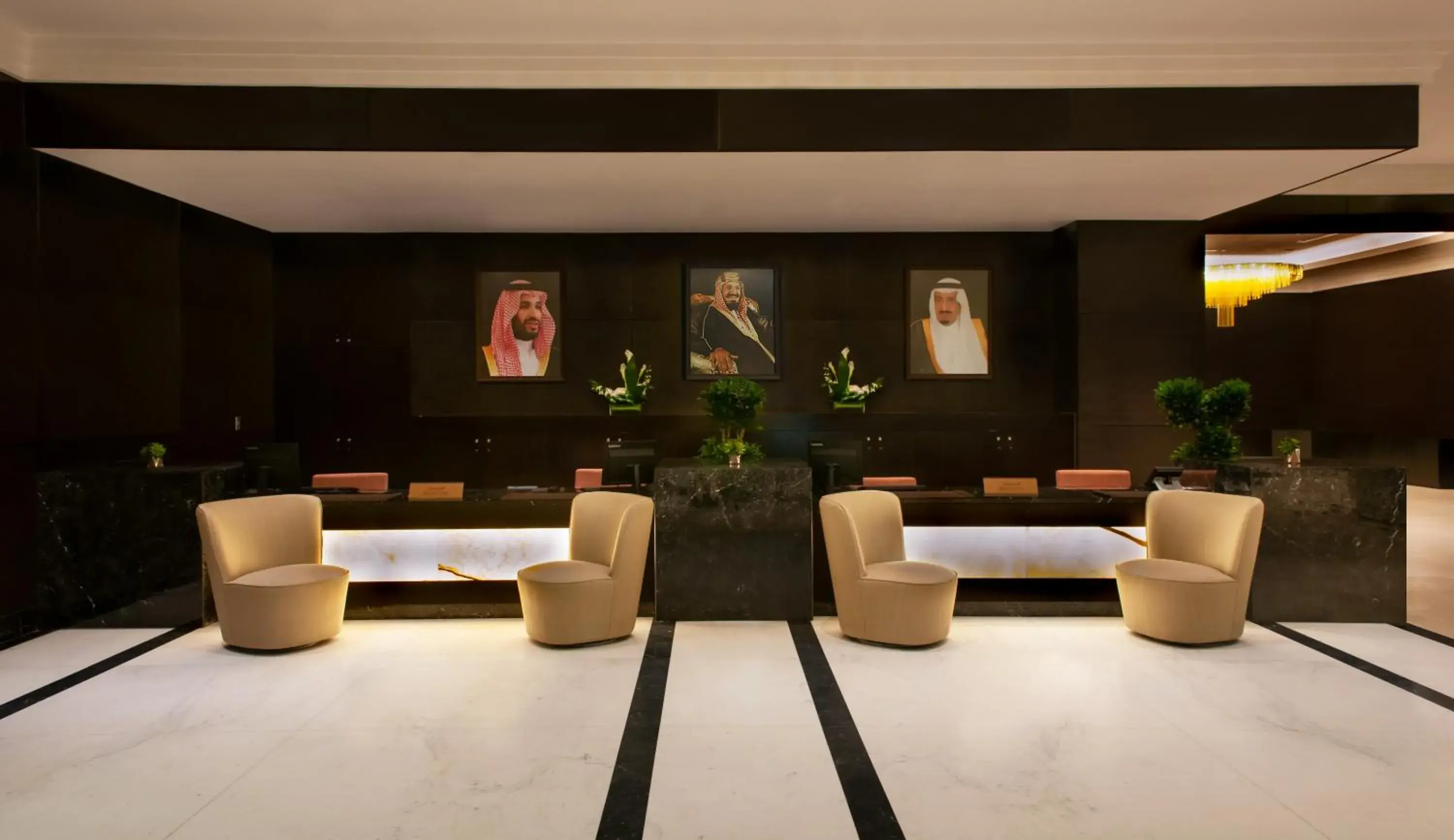 Lobby or reception in Ascott Rafal Olaya Riyadh Lobby or reception in Ascott Rafal Olaya Riyadh