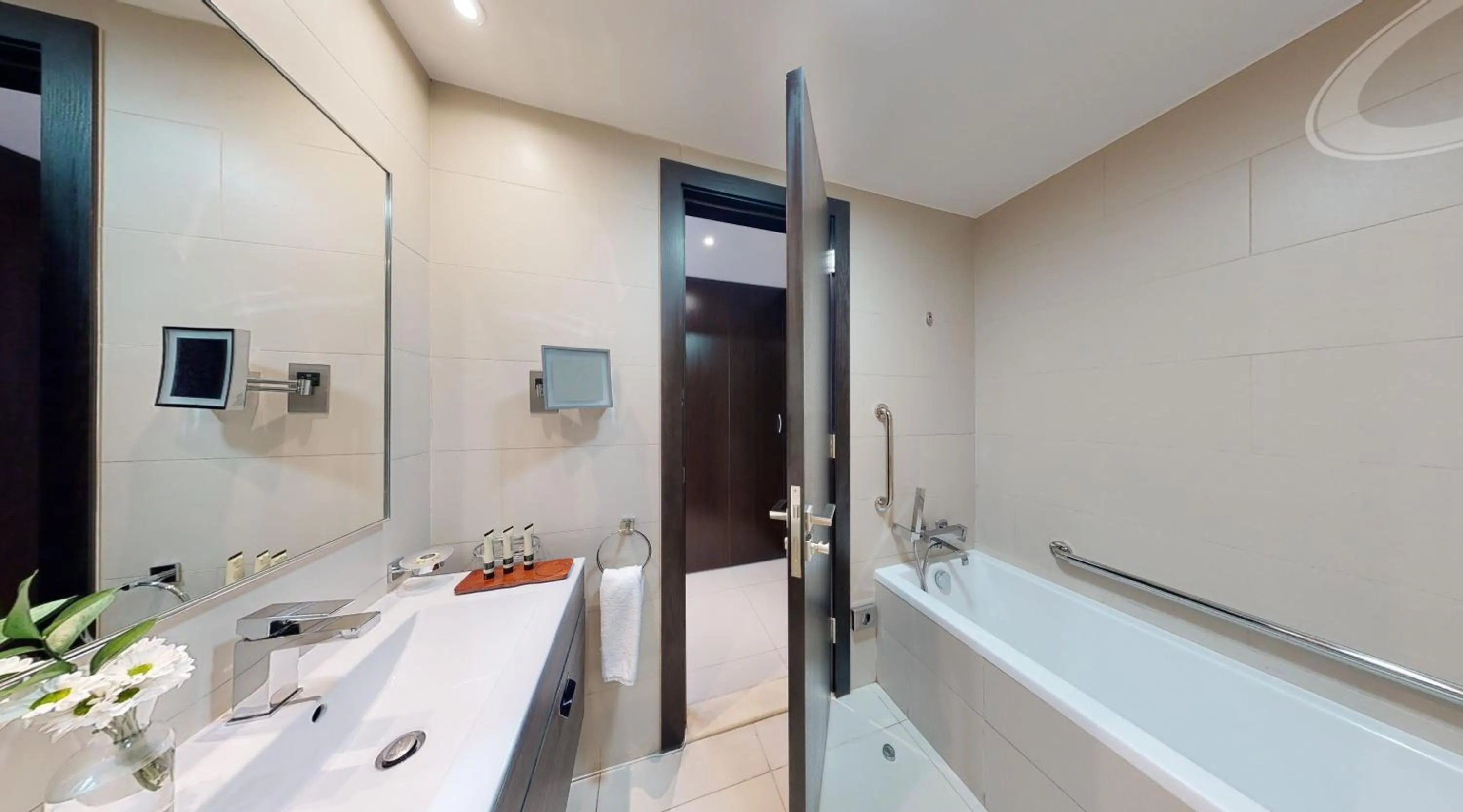 Bathroom in Ascott Rafal Olaya Riyadh