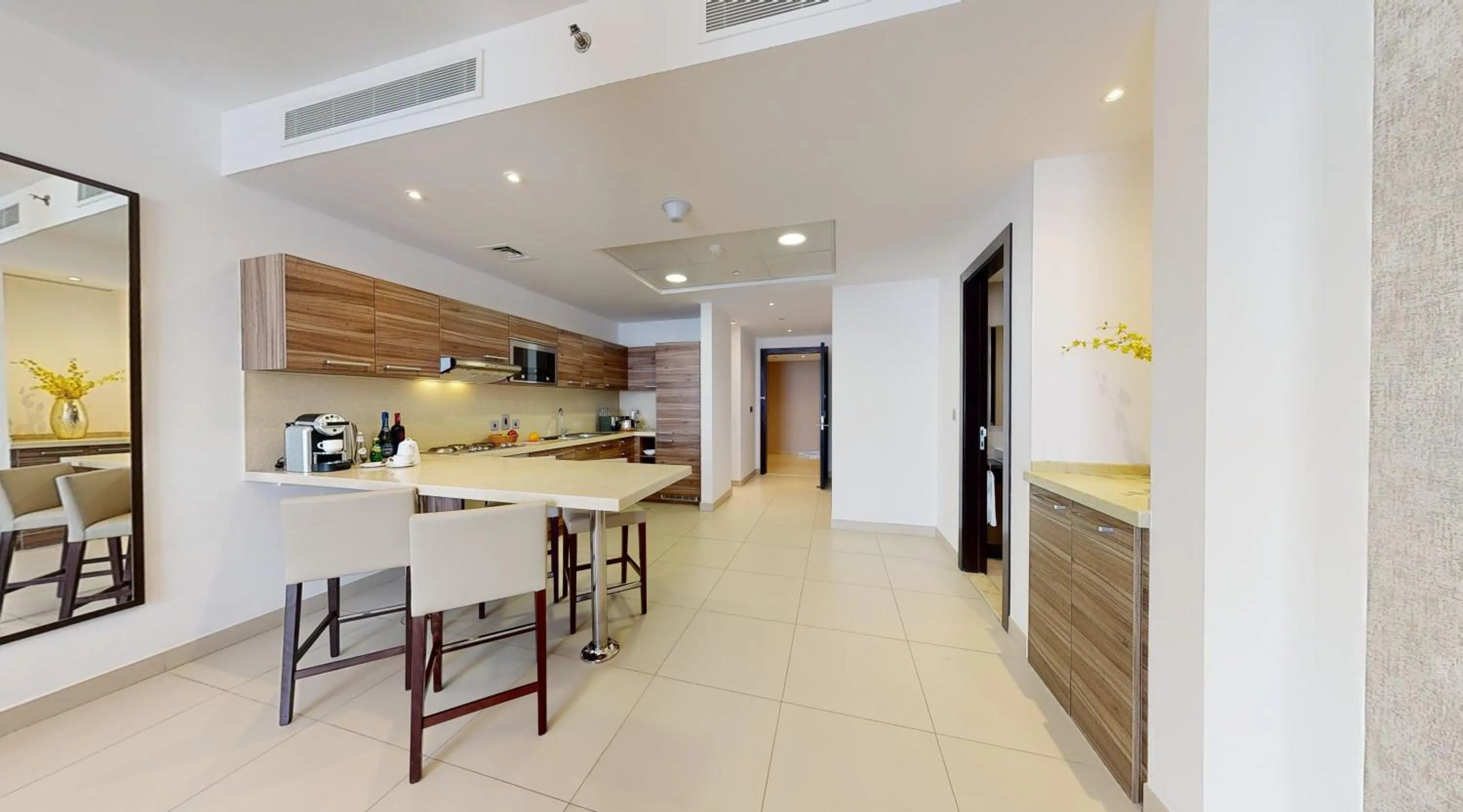 Kitchen or kitchenette in Ascott Rafal Olaya Riyadh