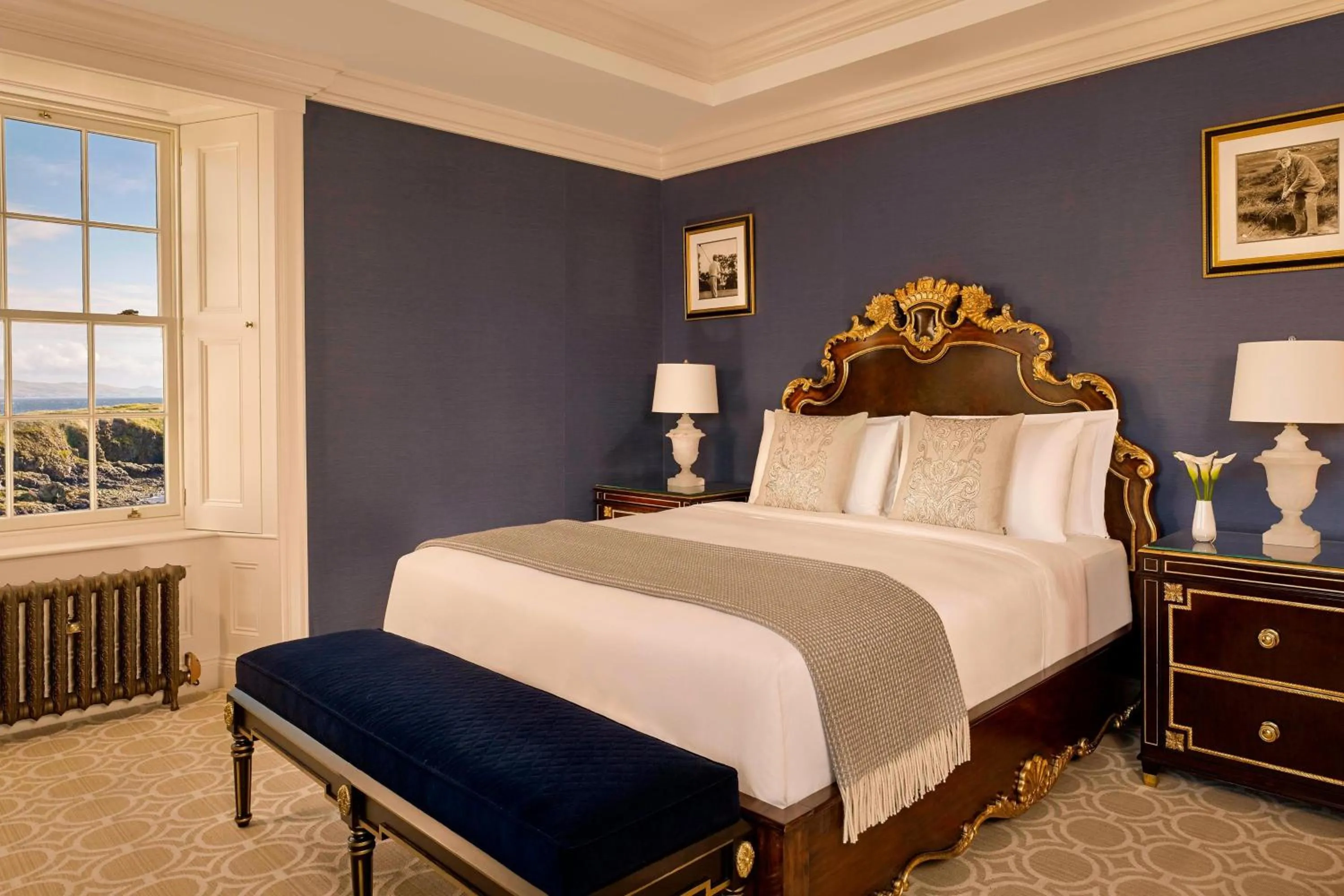 Bedroom, Bed in Trump Turnberry