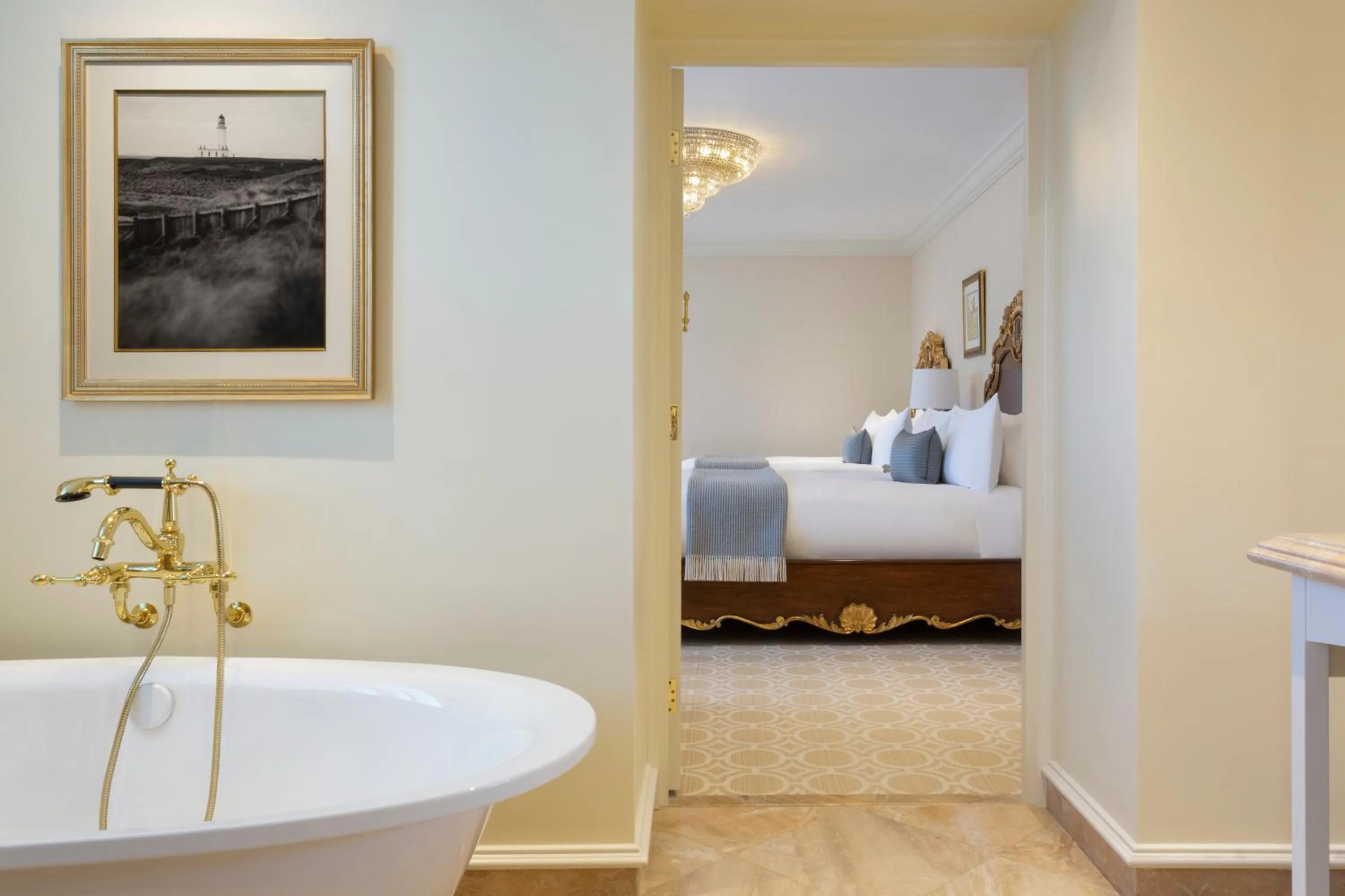 Bed in Trump Turnberry