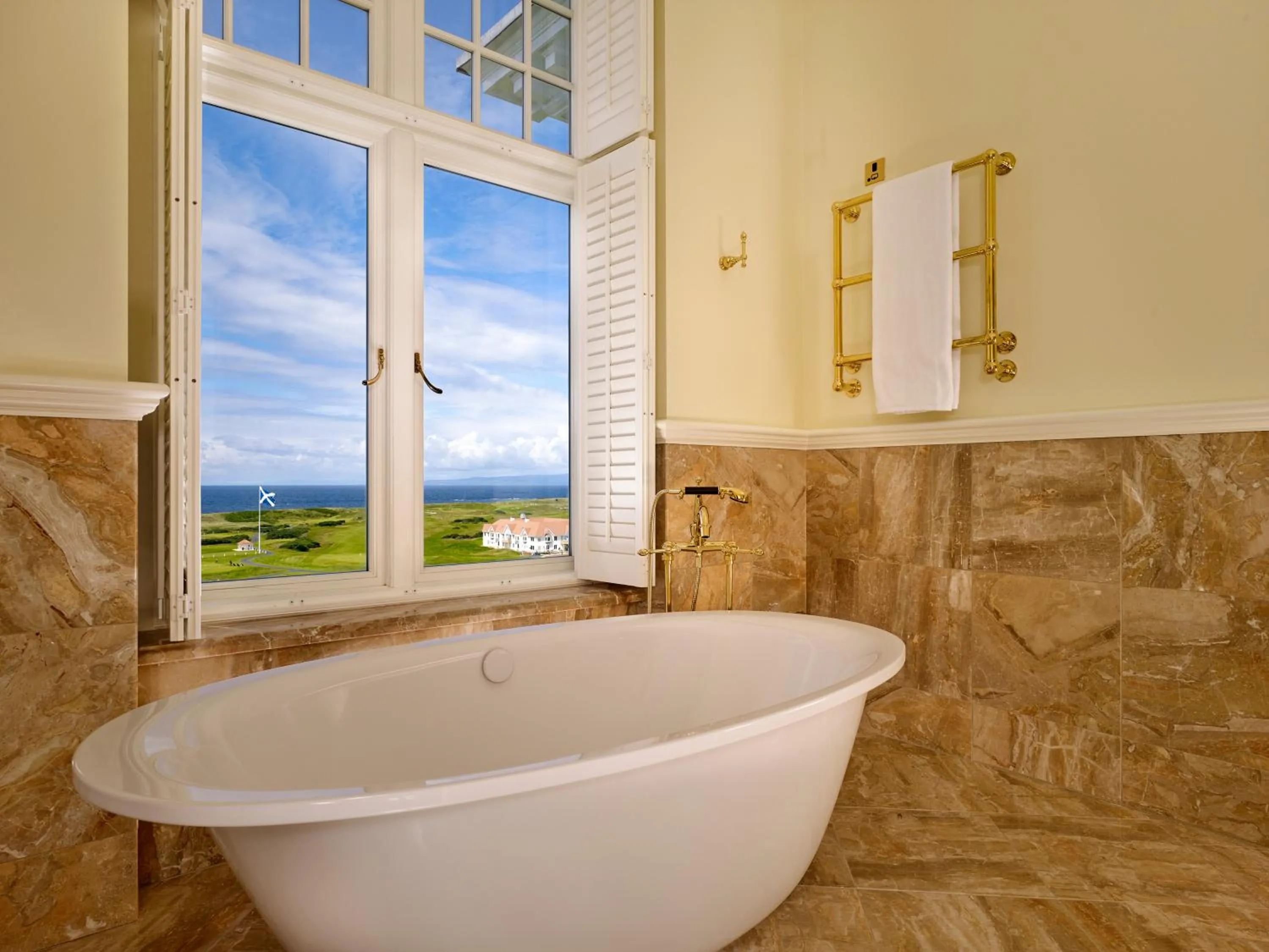 Bathroom in Trump Turnberry