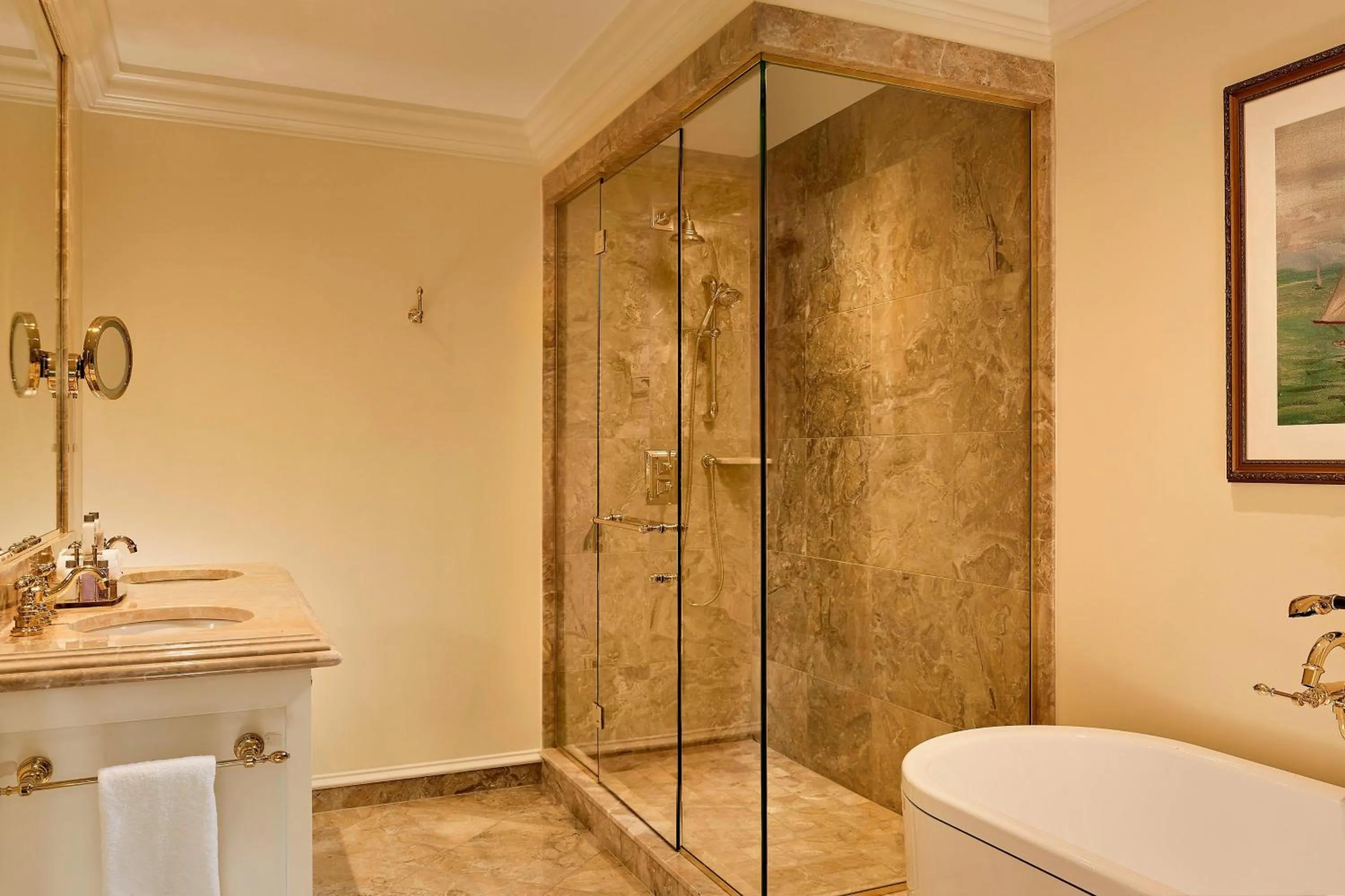 Bathroom in Trump Turnberry