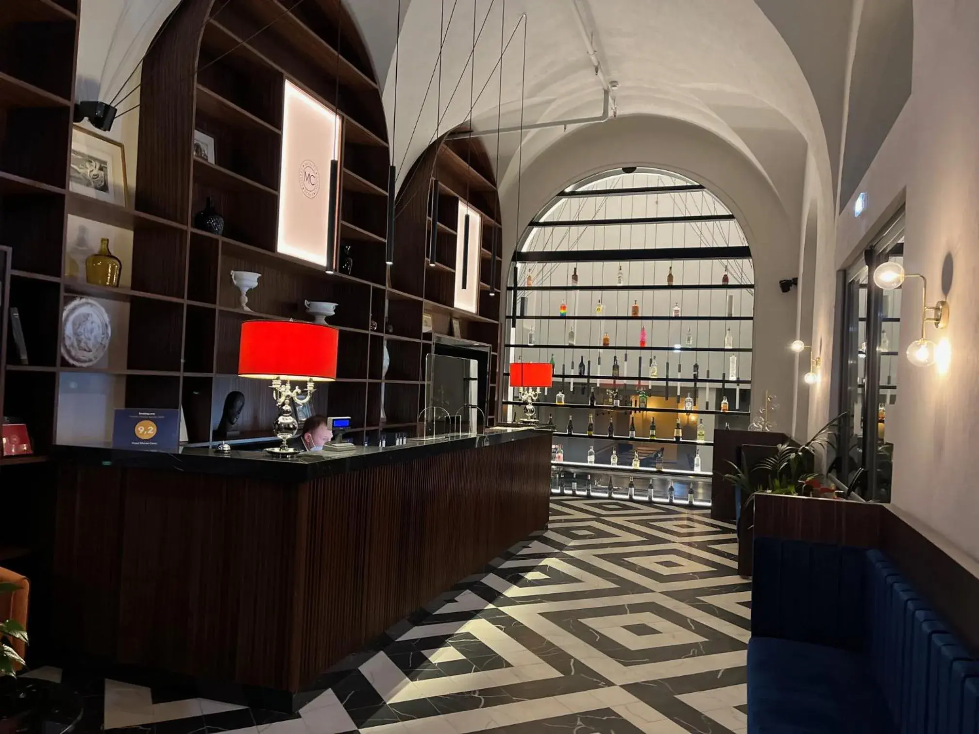 Lobby or reception in Hotel Monte Cenci Lobby or reception in Hotel Monte Cenci