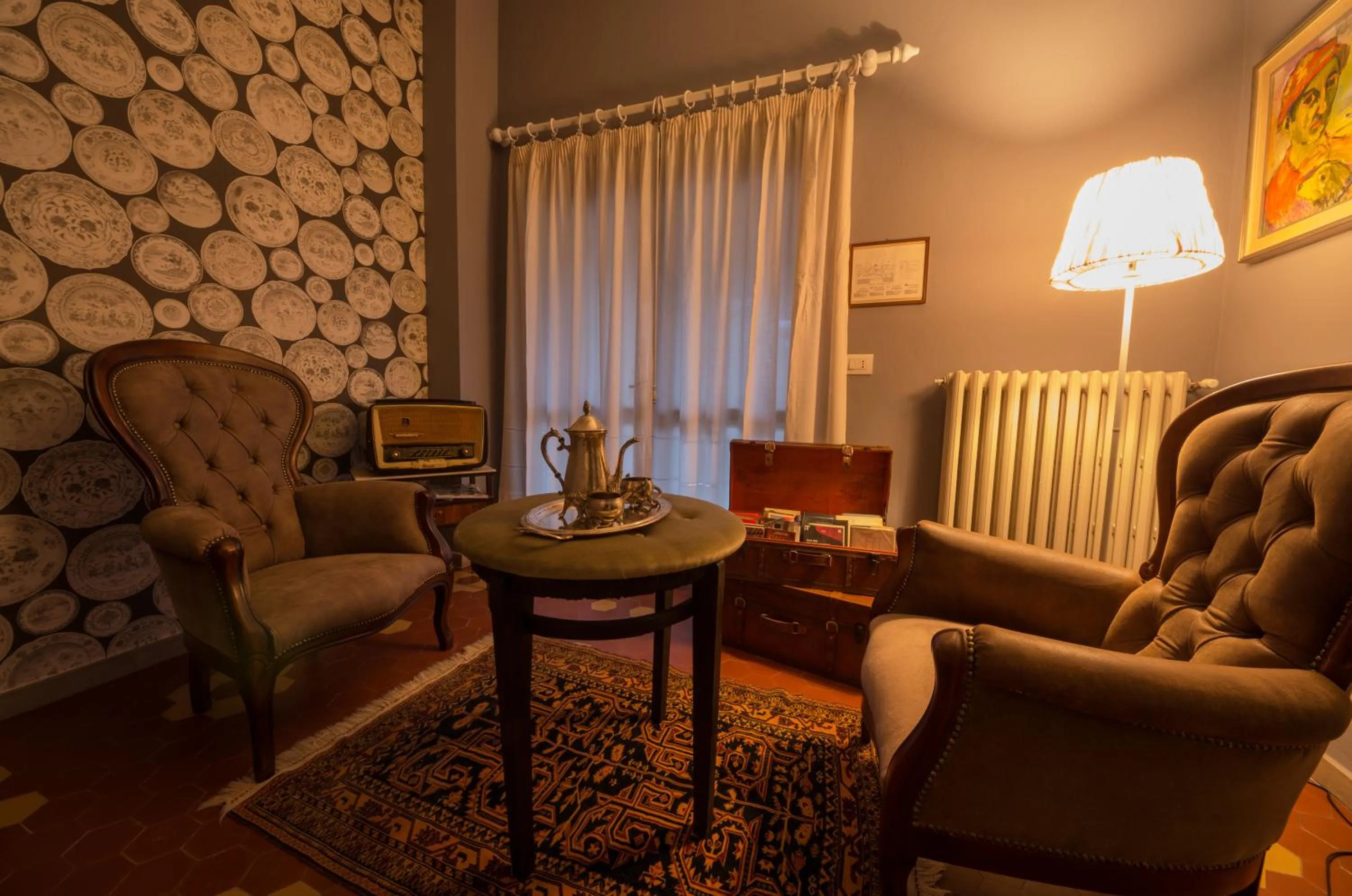 Living room in Hotel Ristorante Bologna