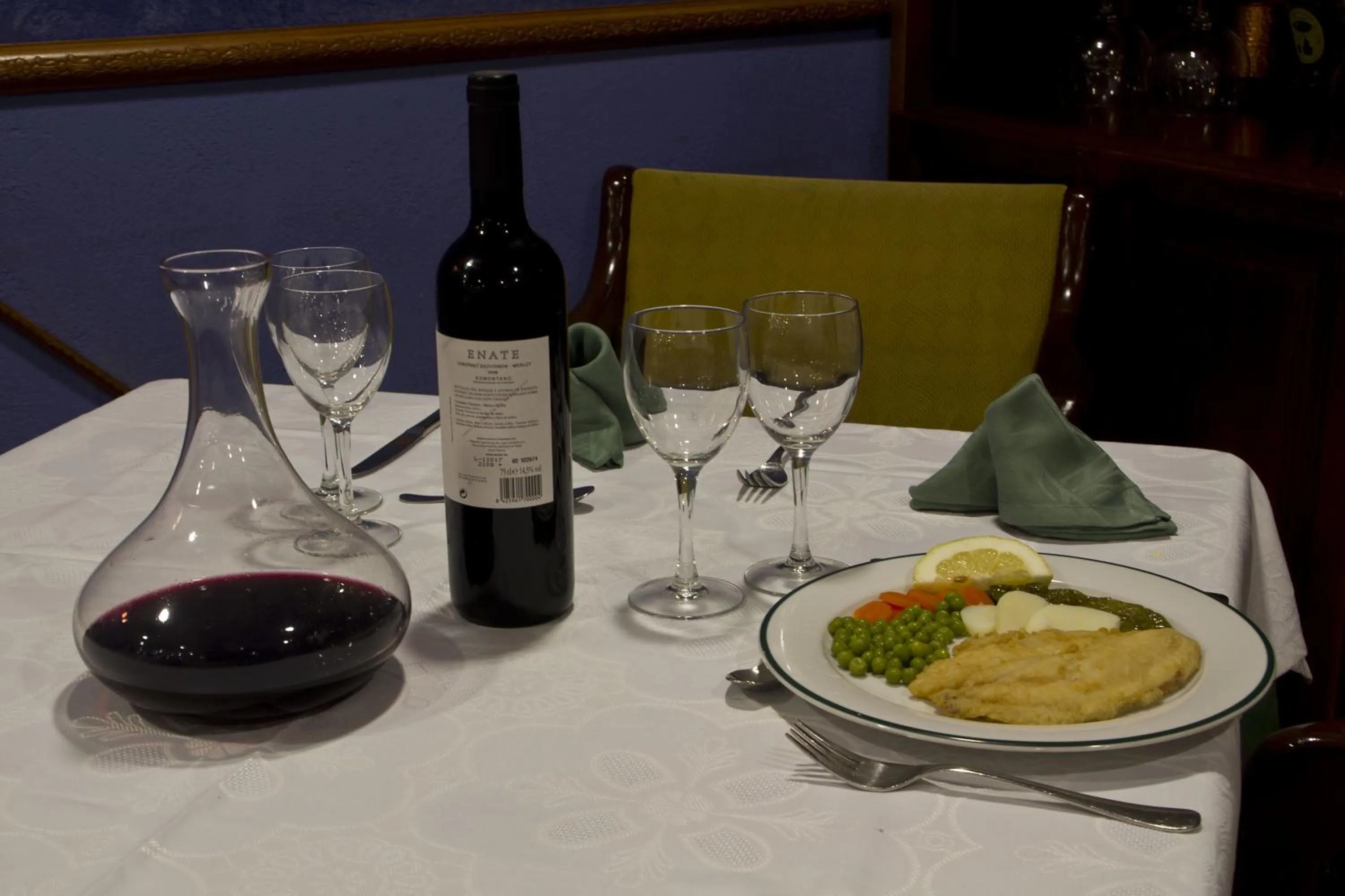 Alcoholic drinks in Hotel Clemente