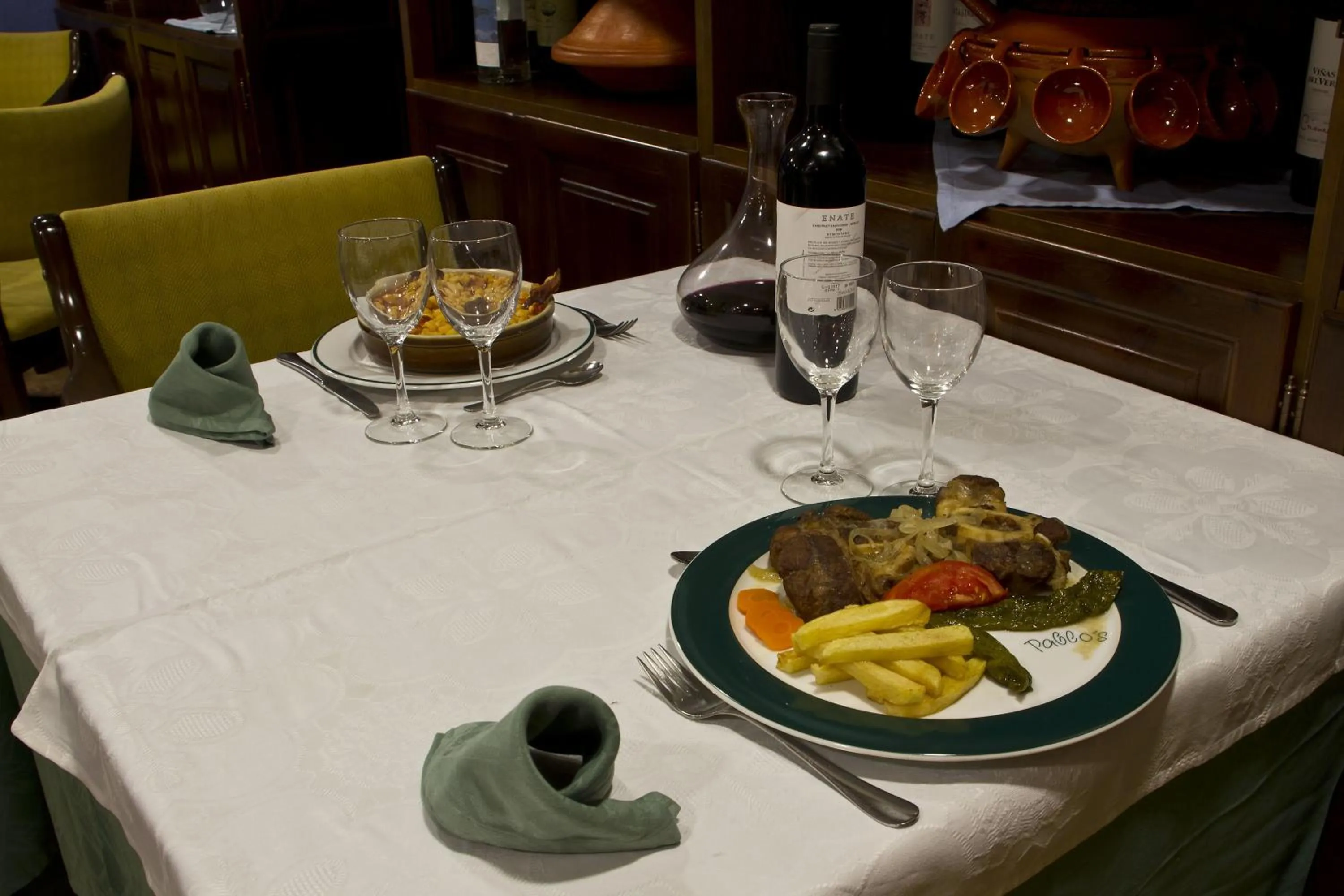 Food close-up in Hotel Clemente