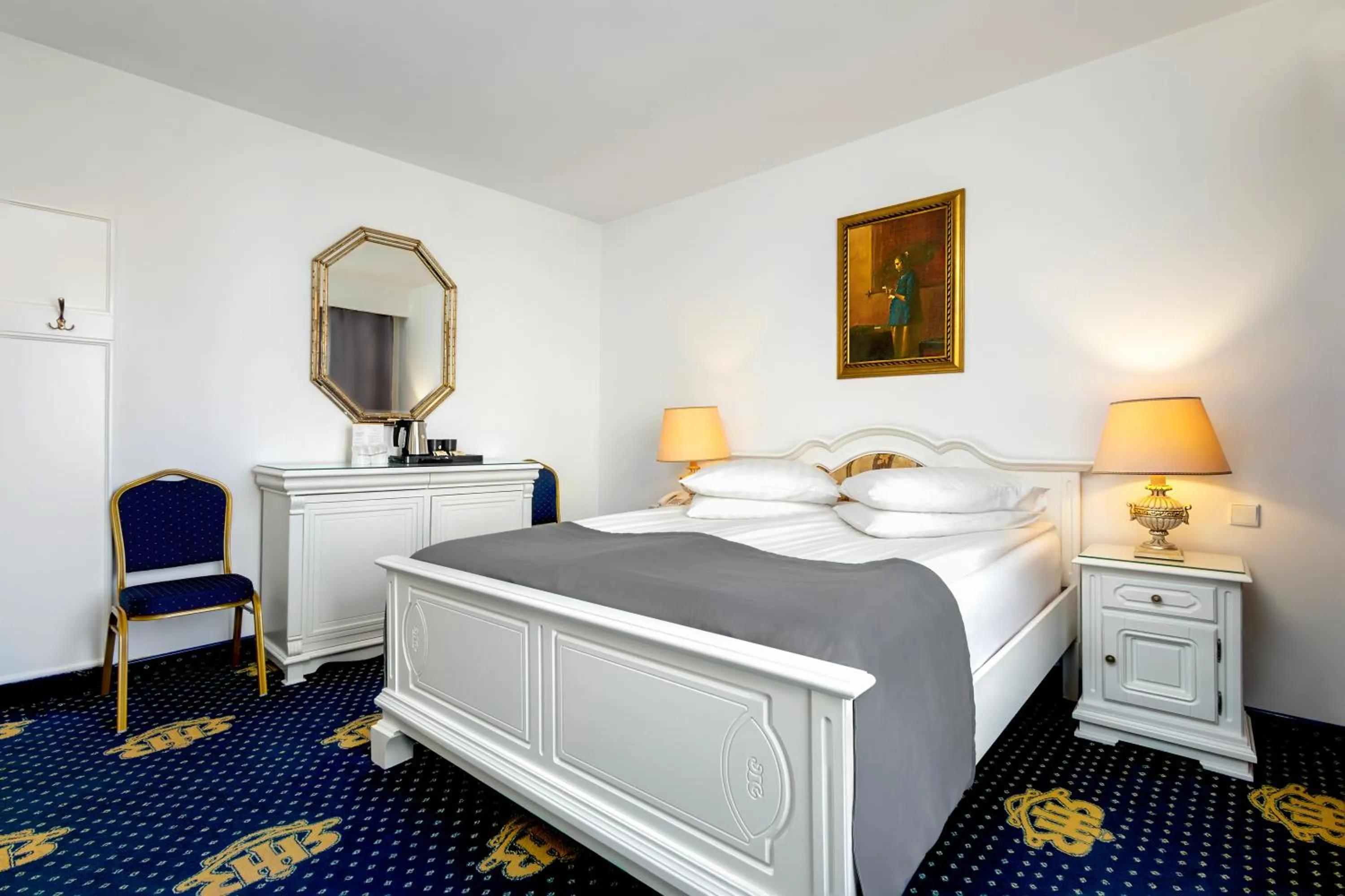 Bed in Hotel Imparatul Romanilor Hotel & SPA