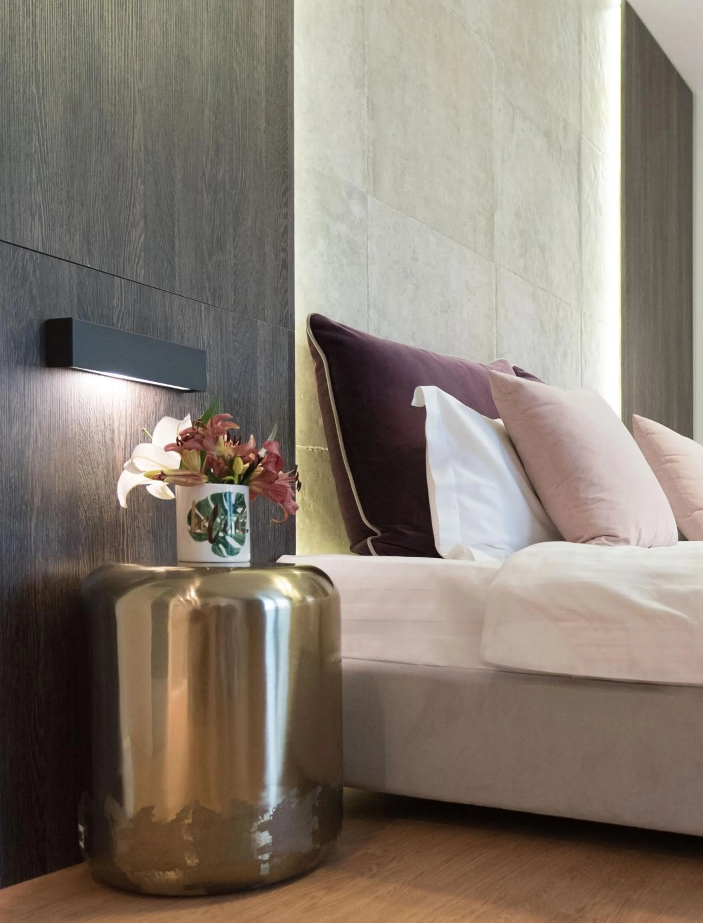 Bed in 47 Luxury Suites